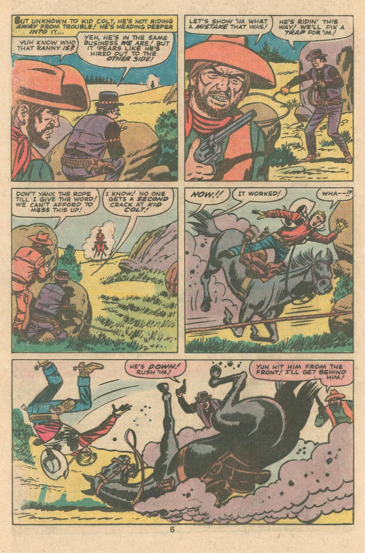 Read online Kid Colt Outlaw comic -  Issue #202 - 8