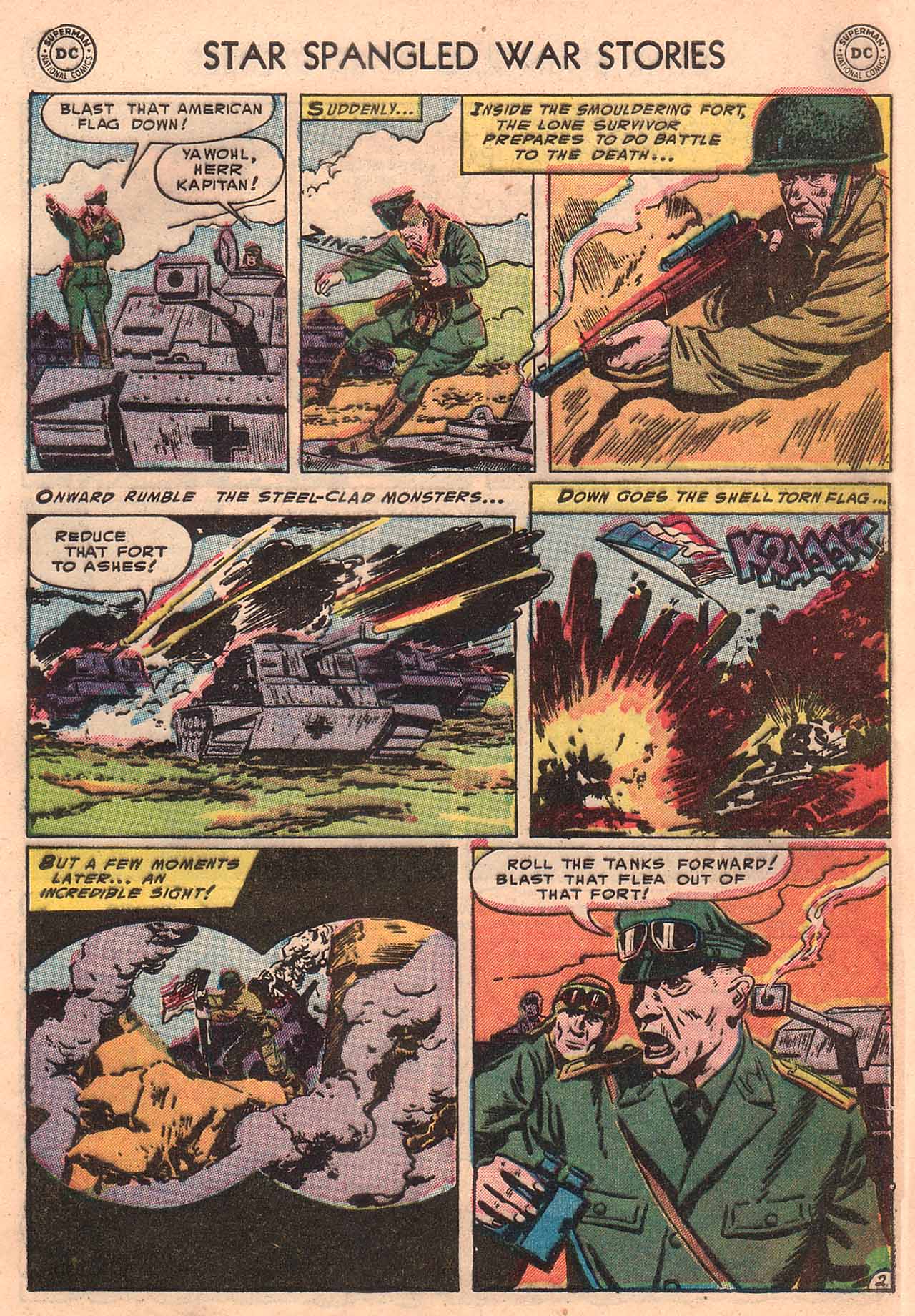 Read online Star Spangled War Stories (1952) comic -  Issue #17 - 29