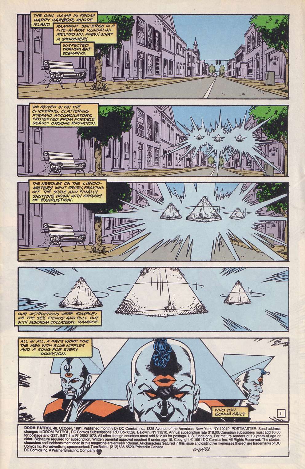 Read online Doom Patrol (1987) comic -  Issue #48 - 2