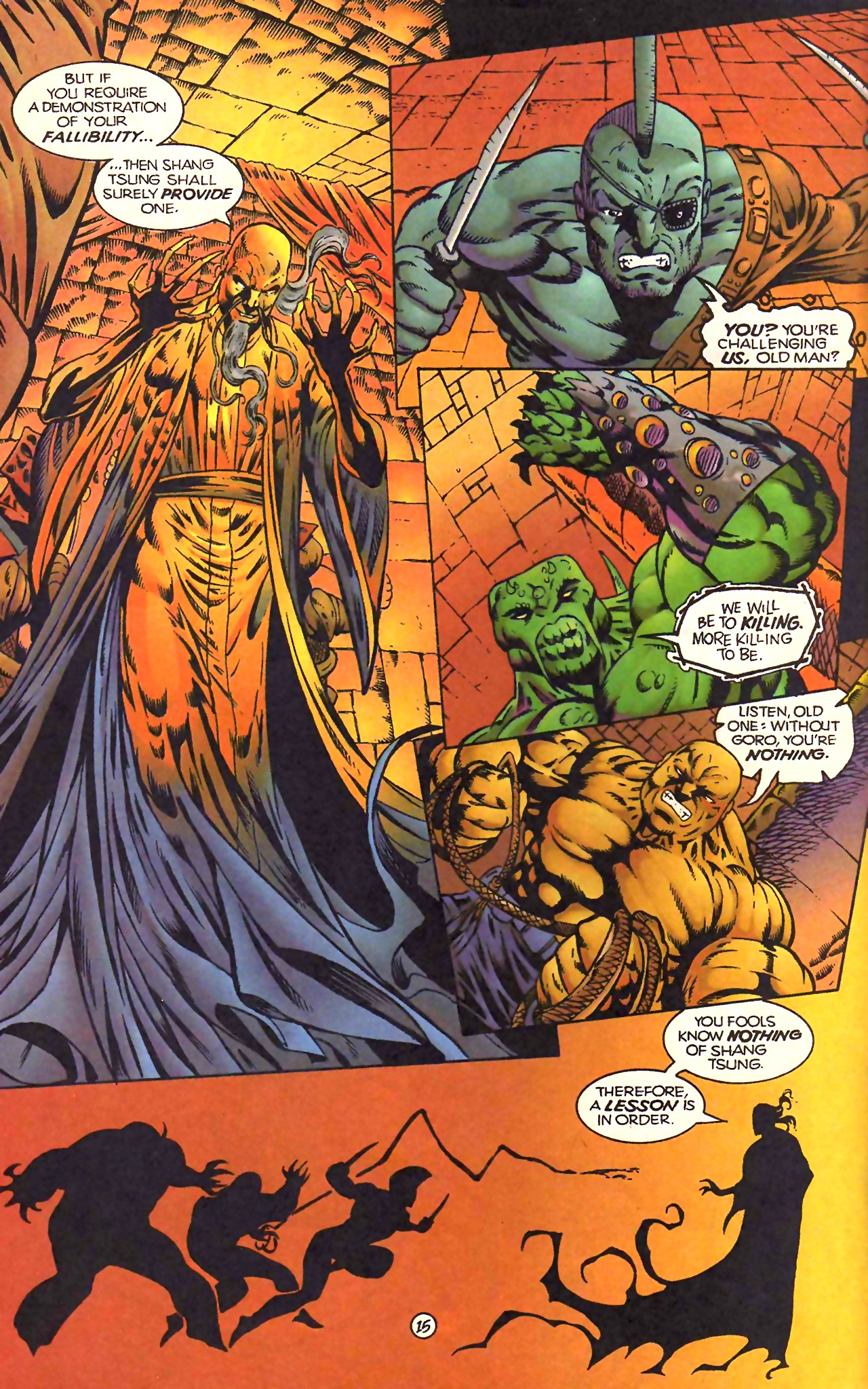 Read online Mortal Kombat (1994) comic -  Issue #5 - 16