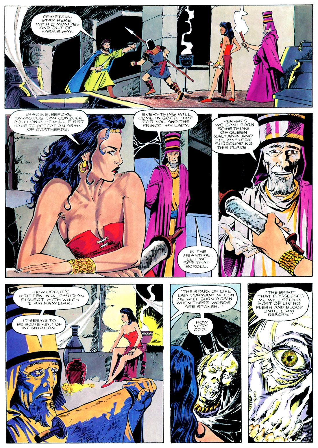 Read online Marvel Graphic Novel comic -  Issue #19 - Conan - The  Witch Queen of Acheron - 44