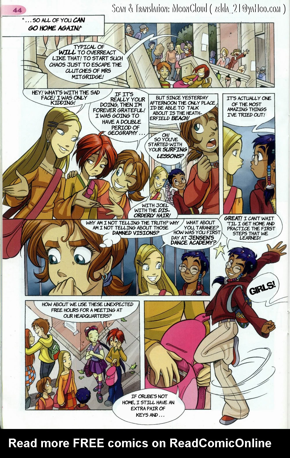 Read online W.i.t.c.h. comic -  Issue #51 - 36