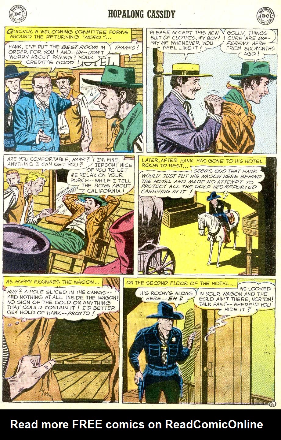 Read online Hopalong Cassidy comic -  Issue #121 - 7