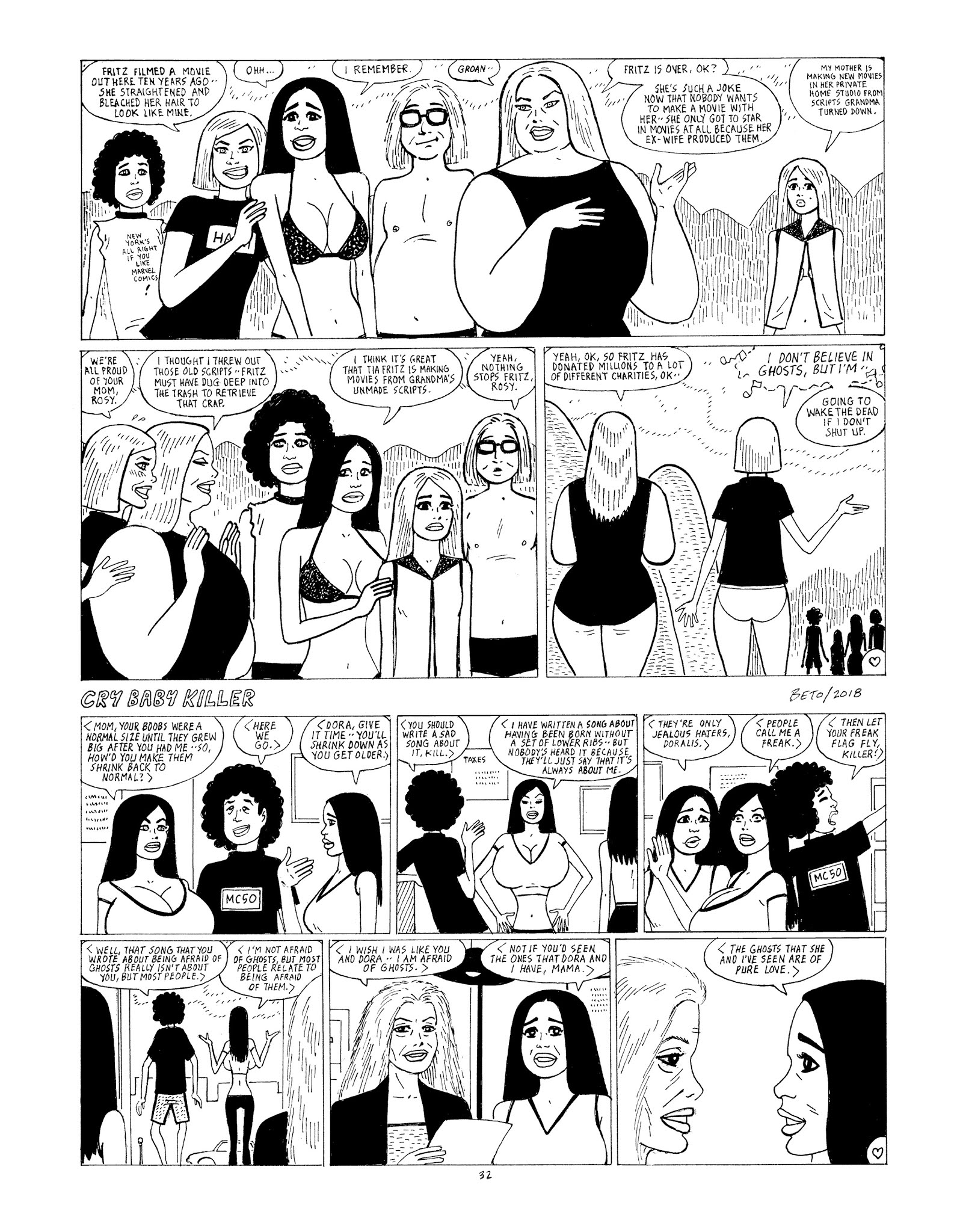 Read online Love and Rockets (2016) comic -  Issue #6 - 34