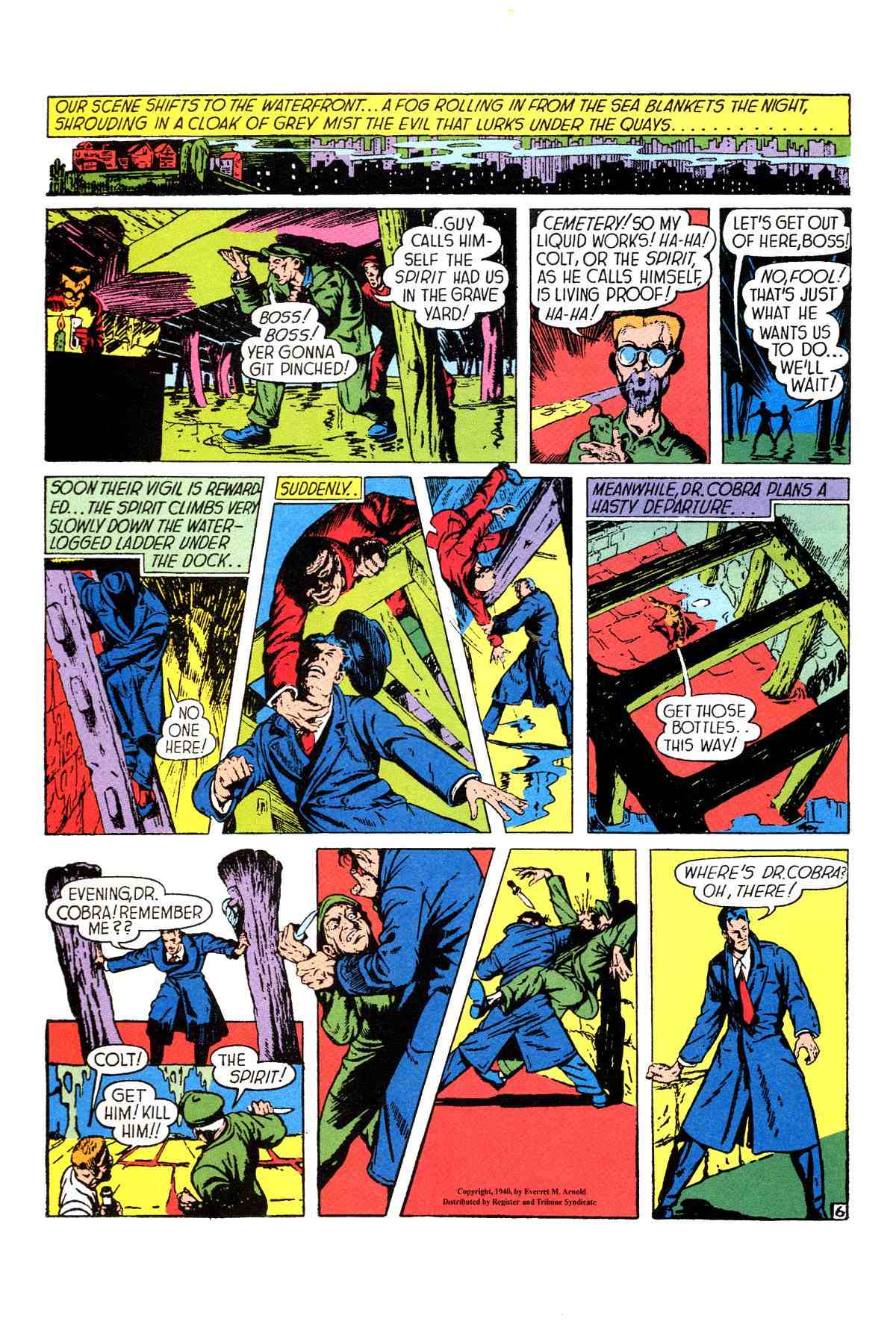 Read online Will Eisner's The Spirit Archives comic -  Issue # TPB 1 (Part 1) - 7