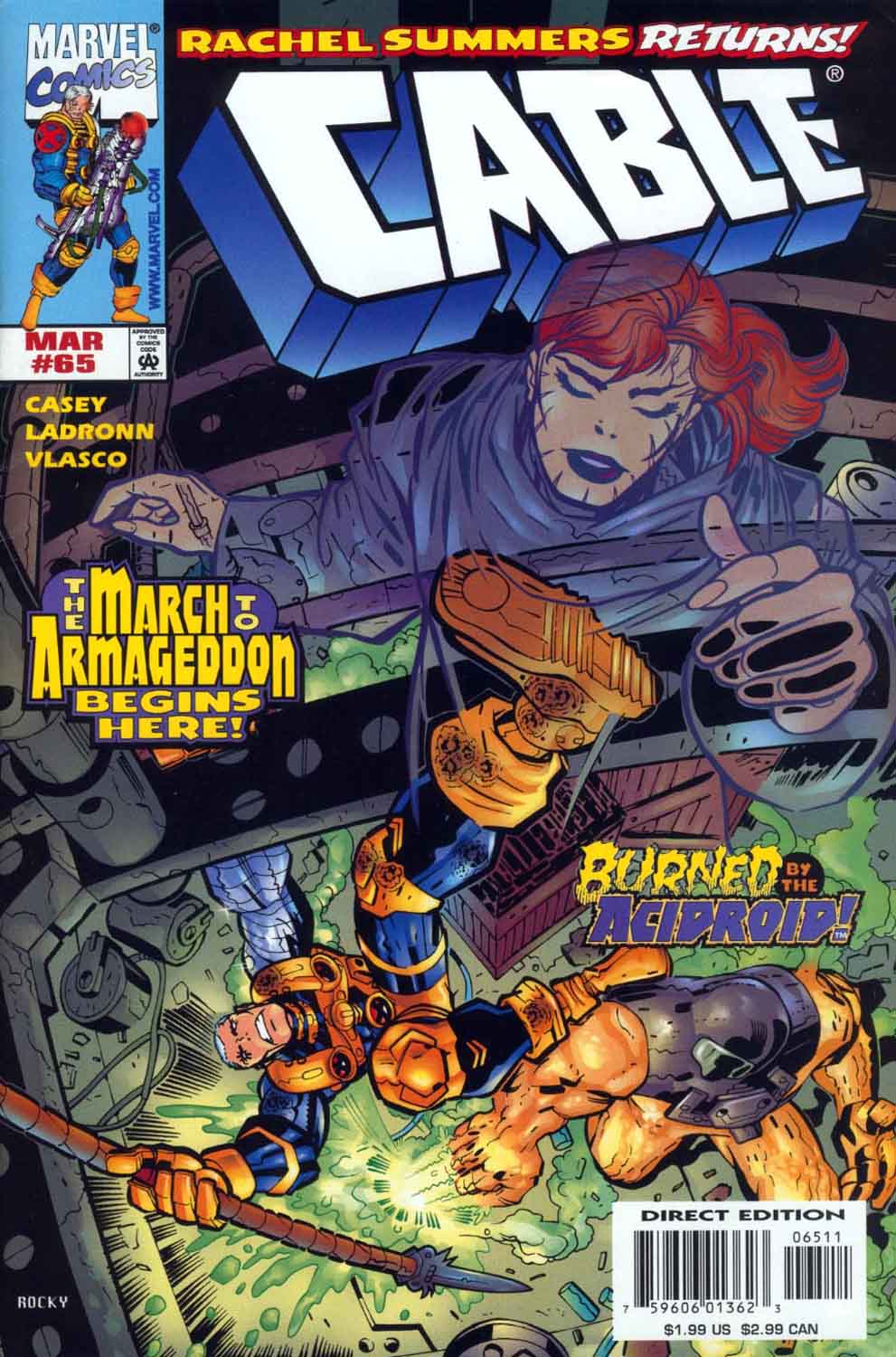 Read online Cable (1993) comic -  Issue #65 - 1