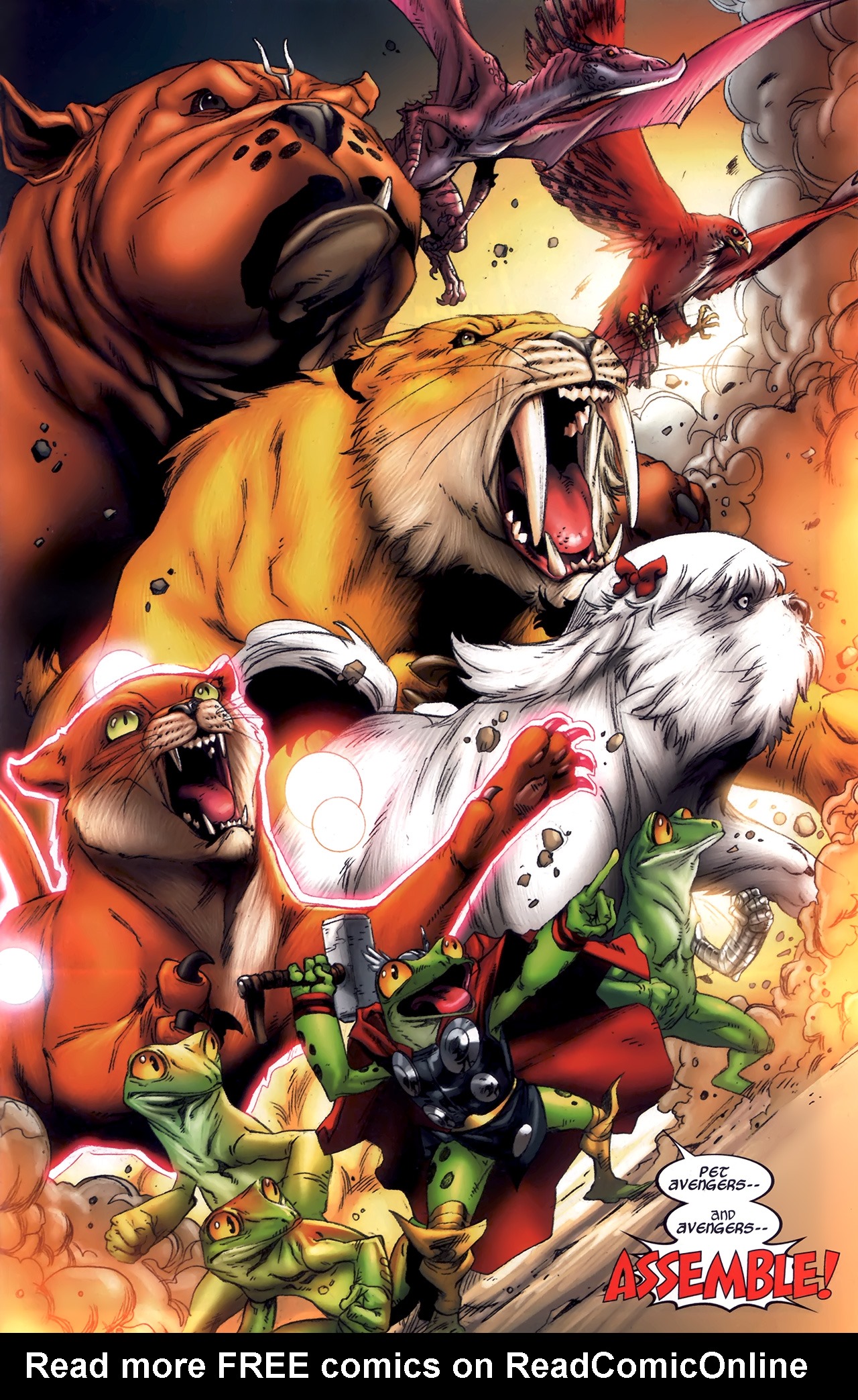 Read online Avengers vs. Pet Avengers comic -  Issue #1 - 17