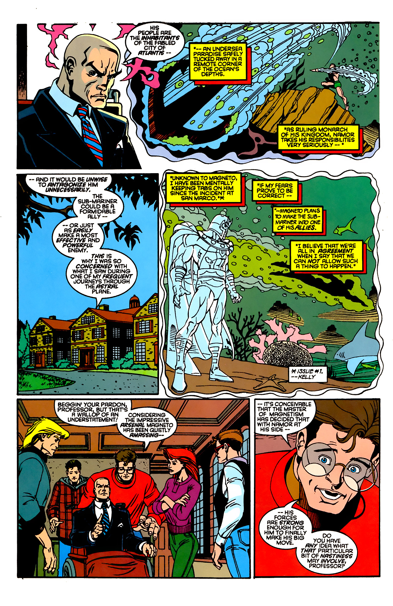 Read online Professor Xavier and the X-Men comic -  Issue #7 - 3