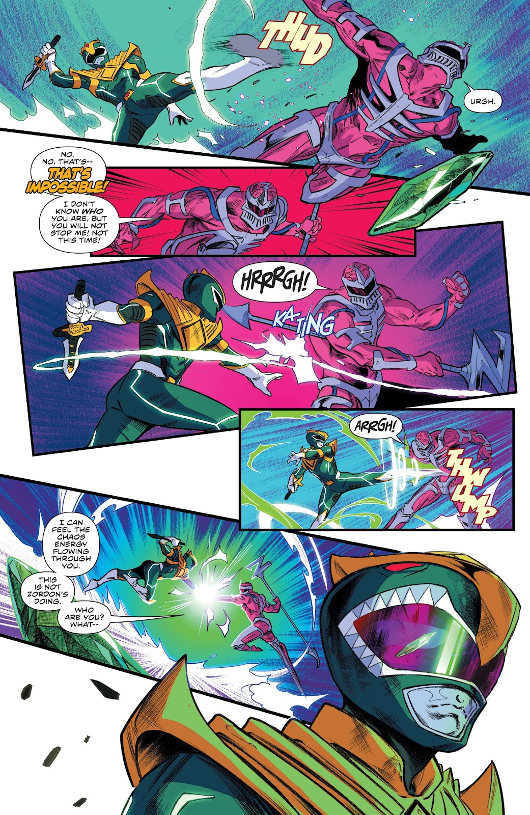 Mighty Morphin Power Rangers issue 55 - Page 18