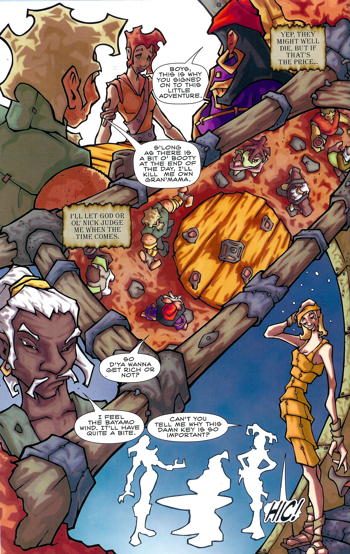 Read online The Blackbeard Legacy comic -  Issue #2 - 20