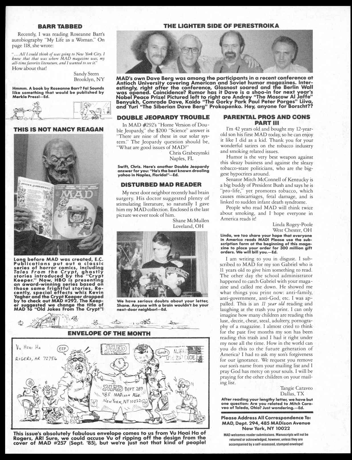 Read online MAD comic -  Issue #294 - 5