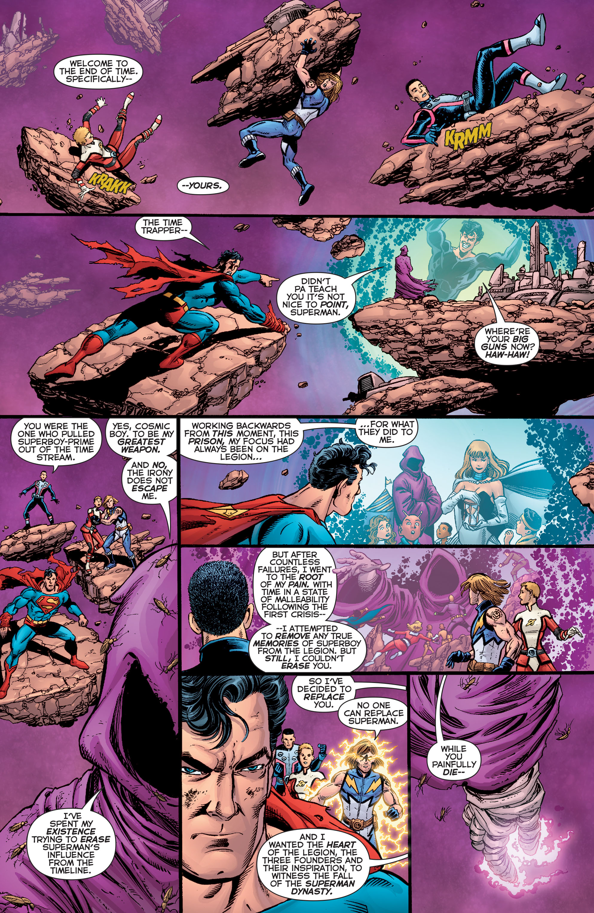 Read online Final Crisis: Legion of Three Worlds comic -  Issue #4 - 12