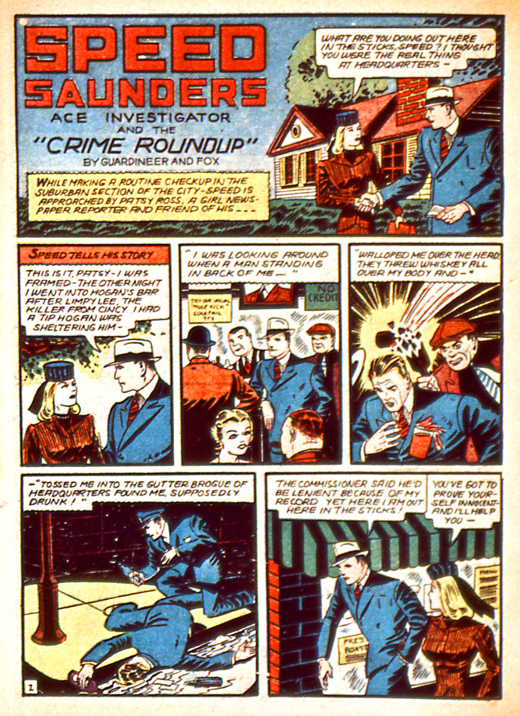 Read online Detective Comics (1937) comic -  Issue #37 - 37