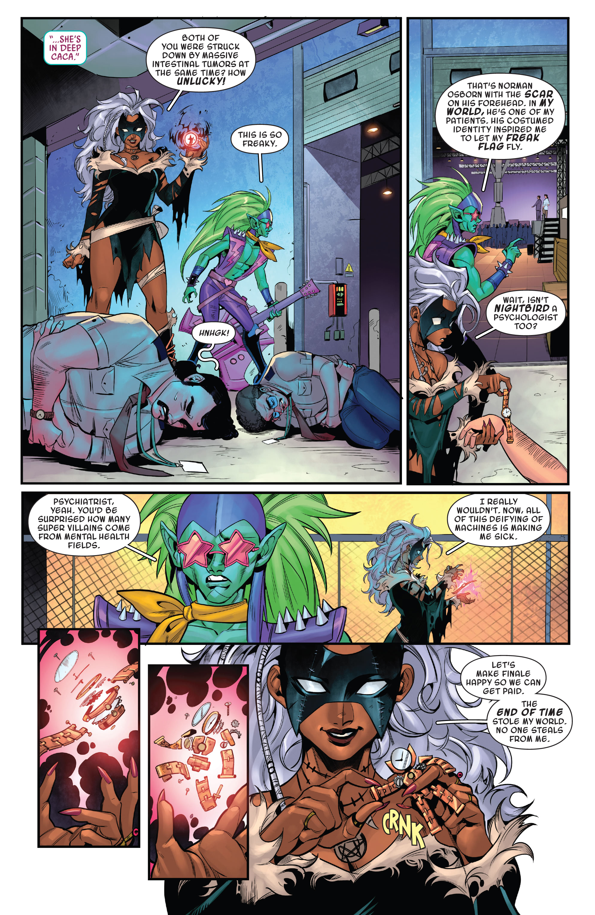 Read online Spider-Gwen: Gwenverse comic -  Issue #3 - 11
