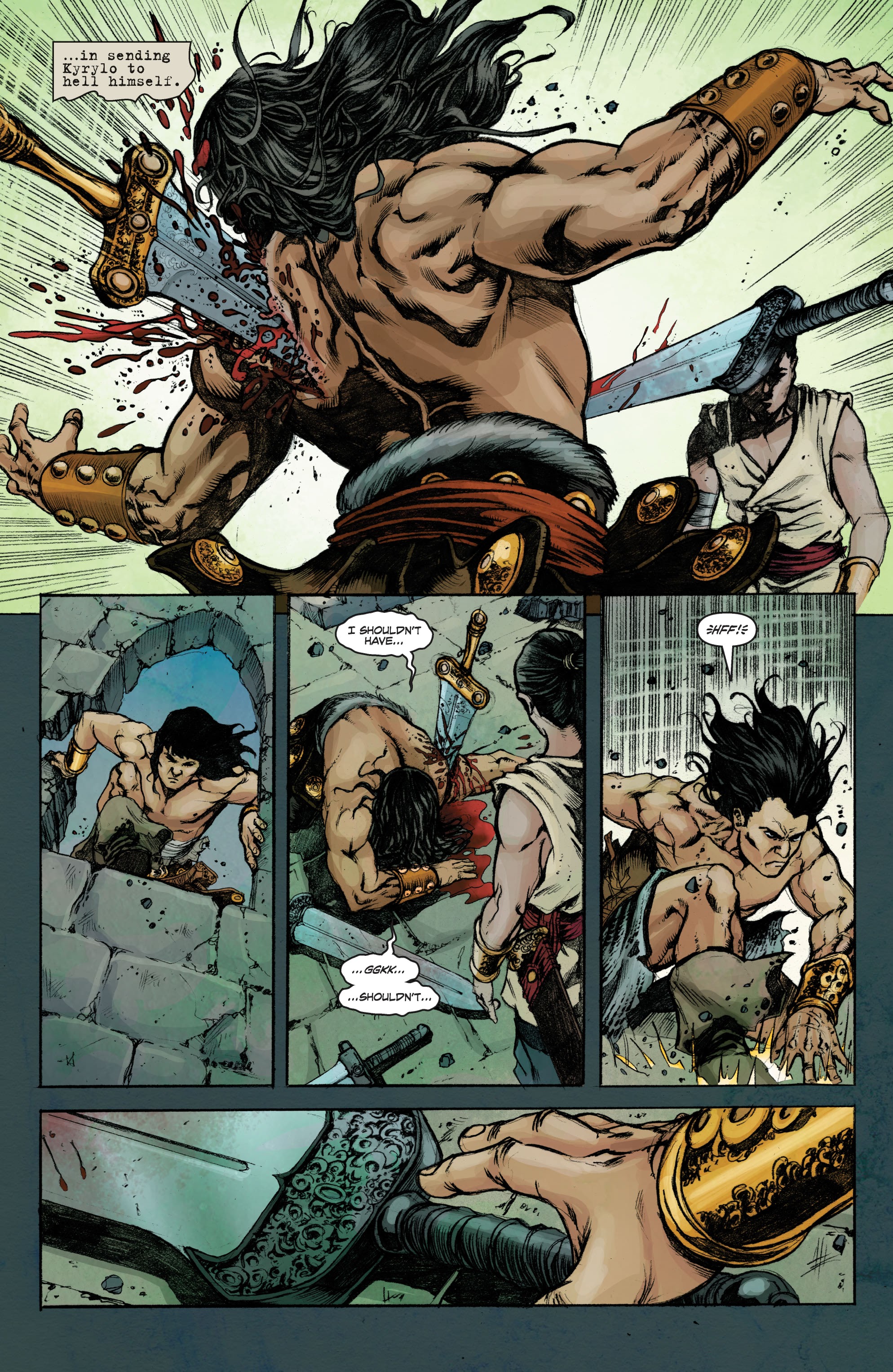 Read online Conan Chronicles Epic Collection comic -  Issue # TPB Blood In His Wake (Part 3) - 44