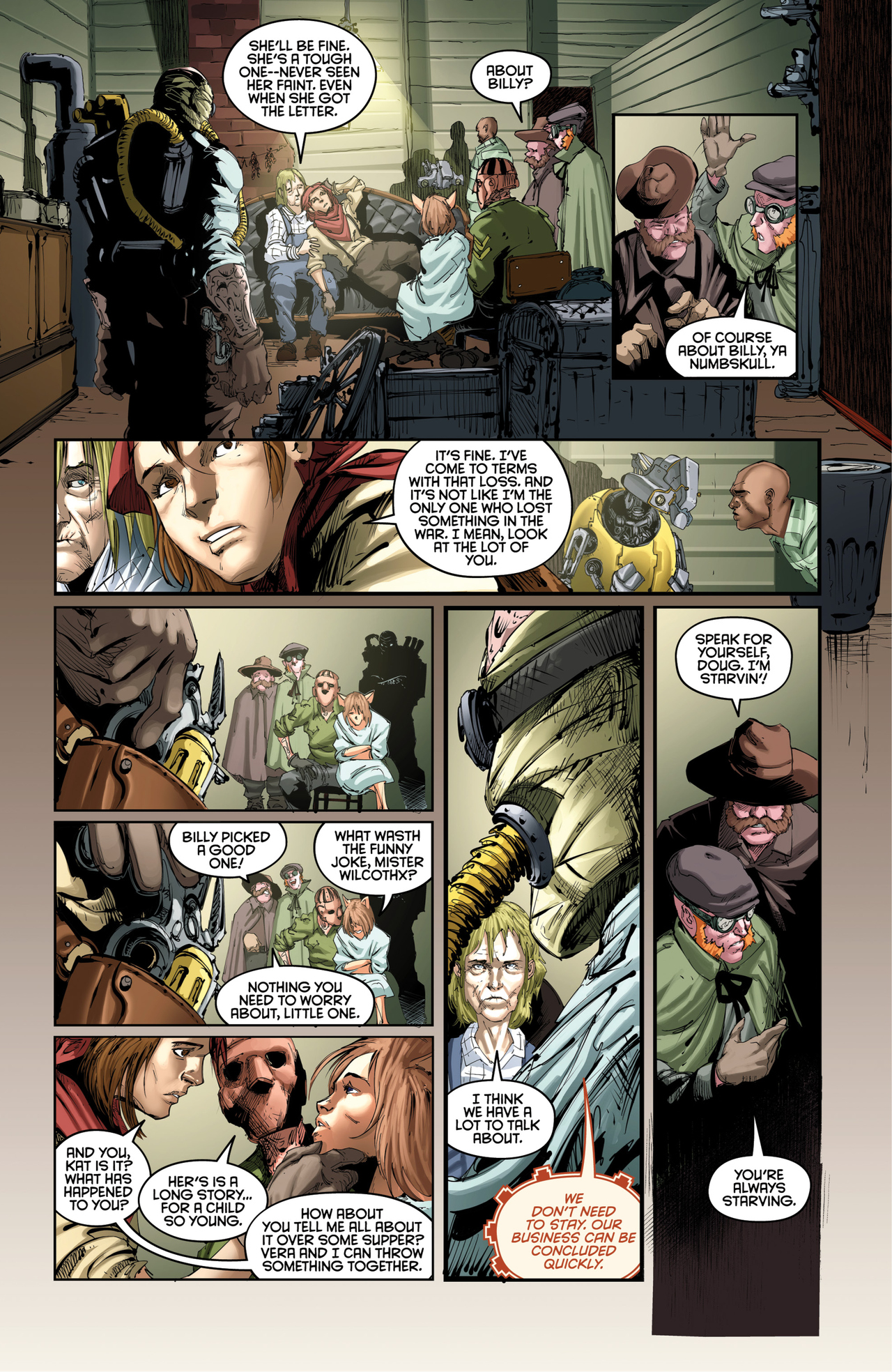 Read online Broken Gargoyles: Sin and Virtue comic -  Issue #1 - 21