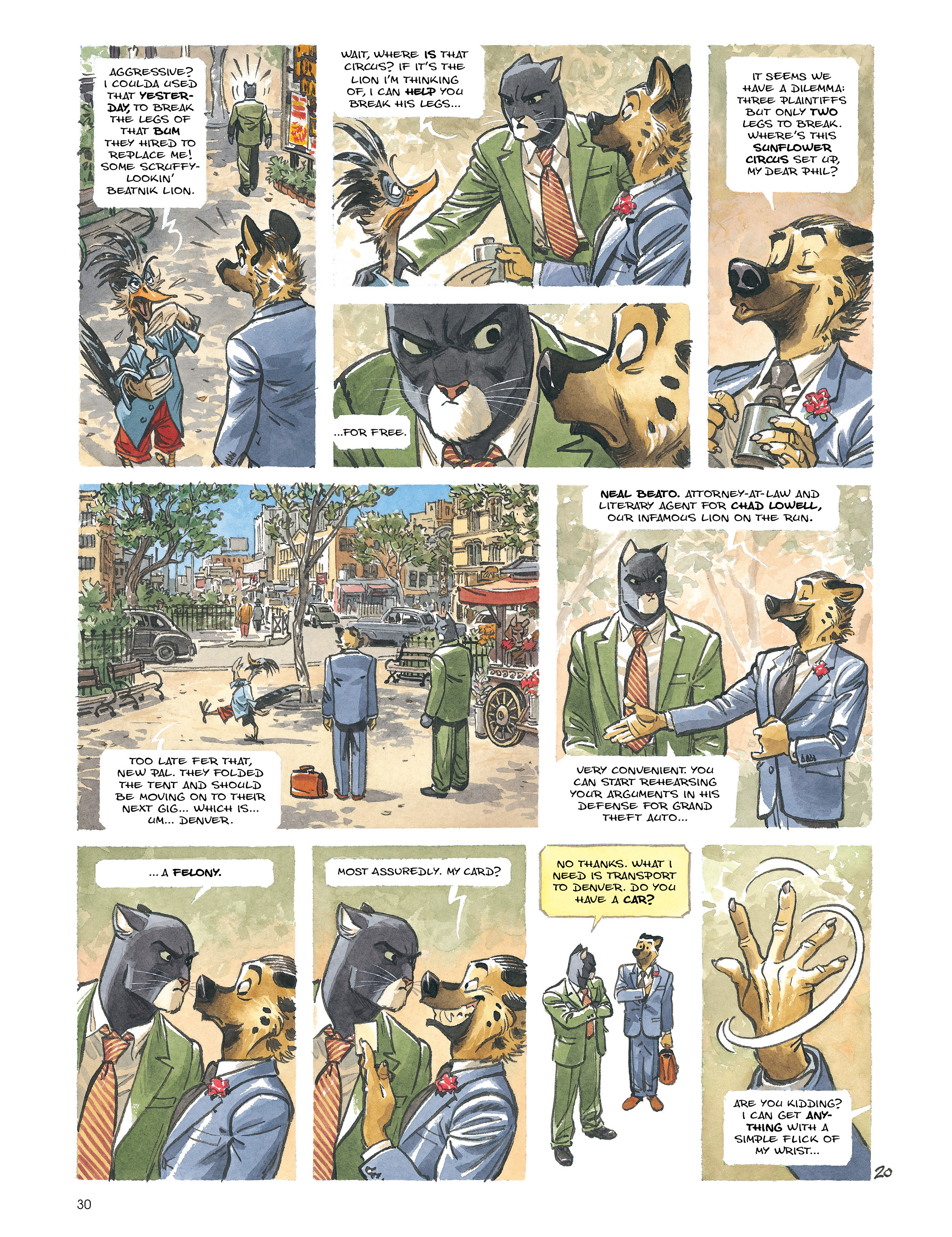 Read online Blacksad: Amarillo comic -  Issue # Full - 29