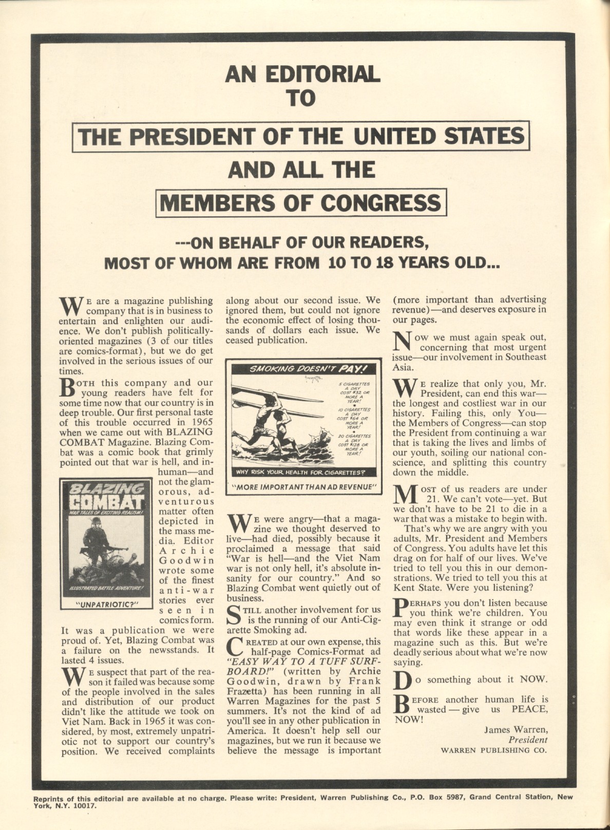 Read online Creepy (1964) comic -  Issue #35 - 2