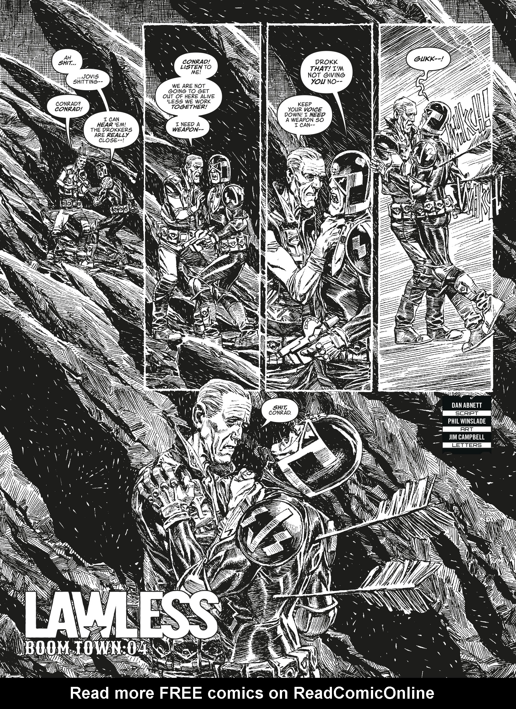 Read online Judge Dredd Megazine (Vol. 5) comic -  Issue #418 - 54