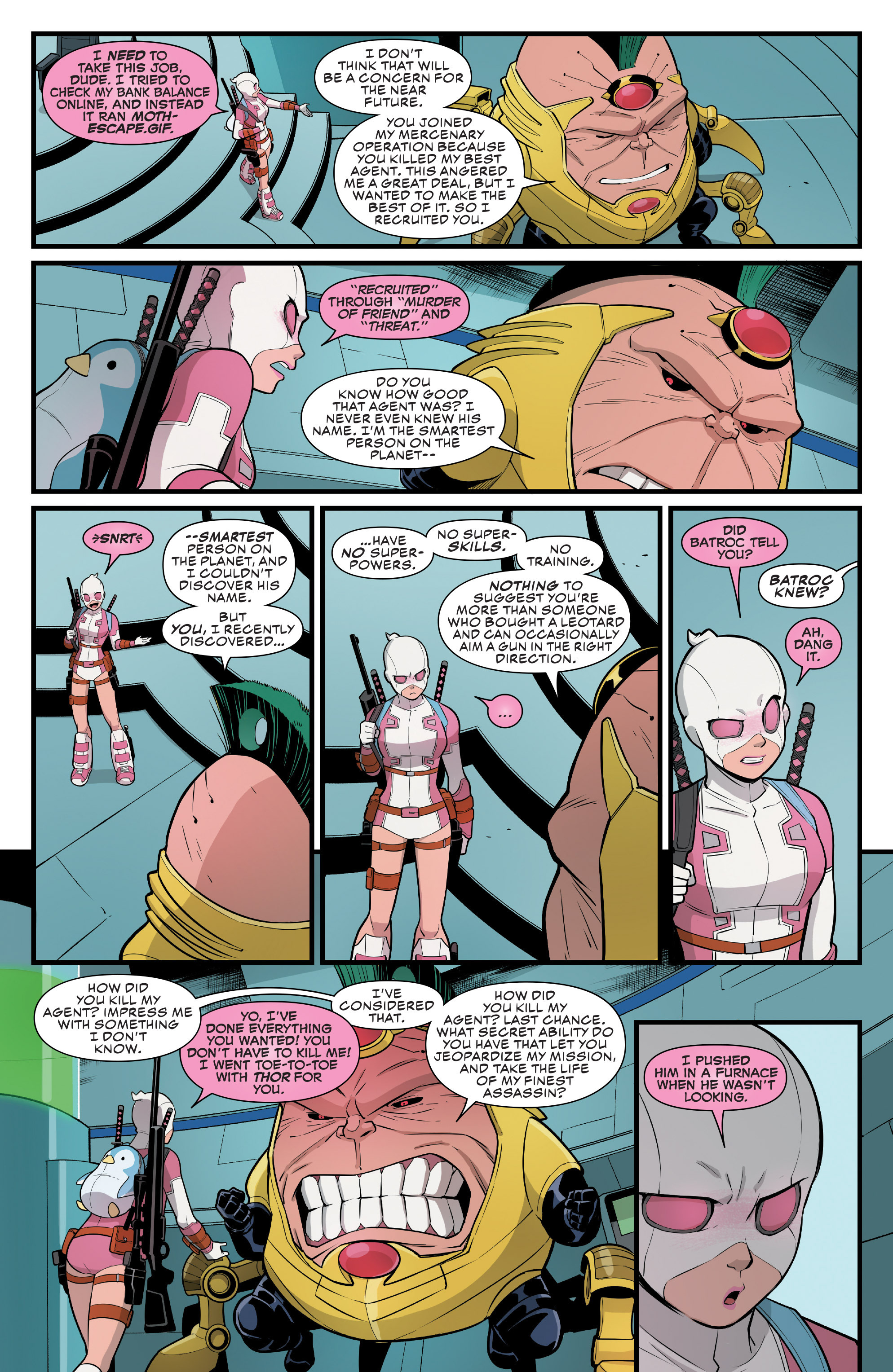 Read online The Unbelievable Gwenpool comic -  Issue #4 - 7