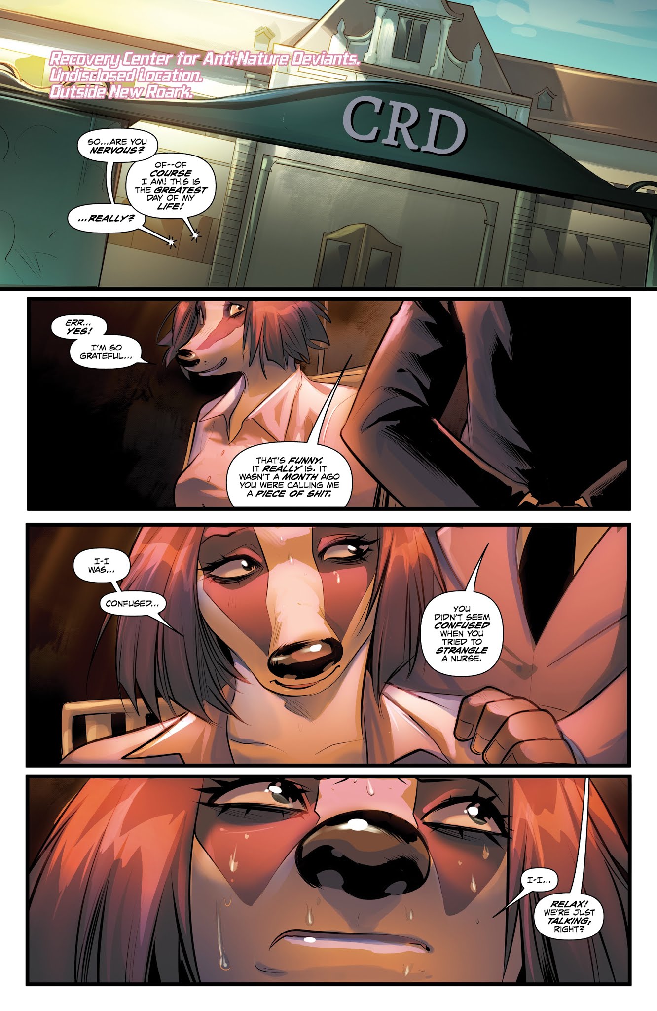 Read online Unnatural comic -  Issue #6 - 3