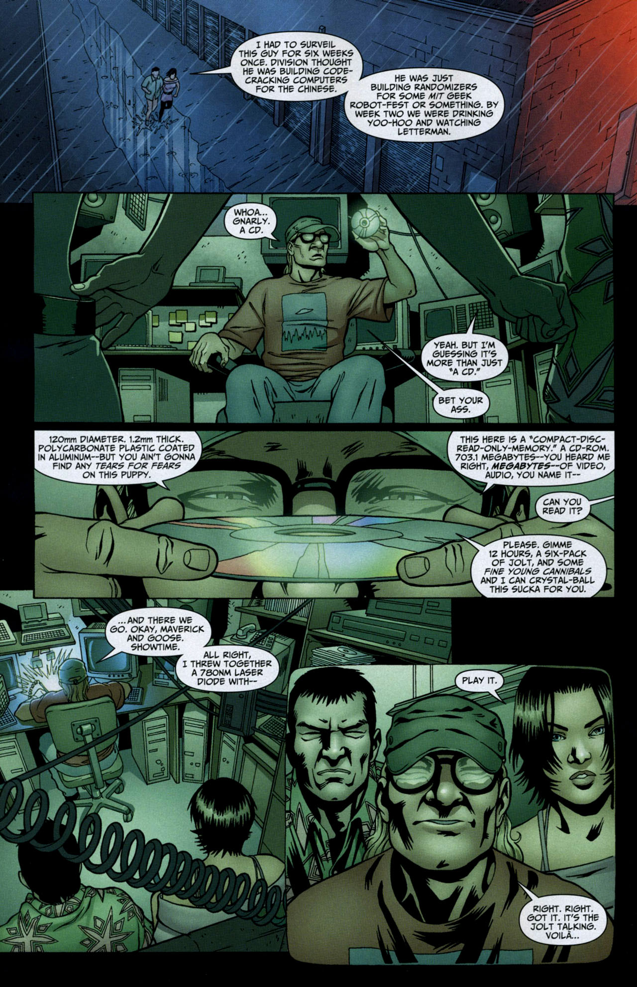 Read online Push comic -  Issue #3 - 10