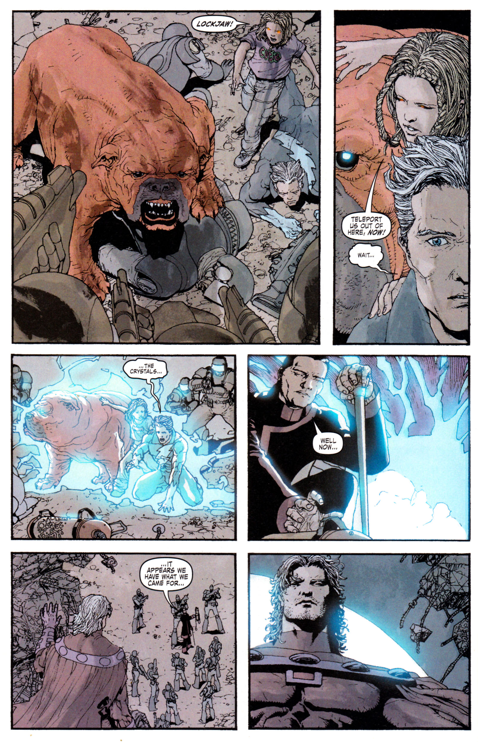 Read online Son of M comic -  Issue #6 - 6