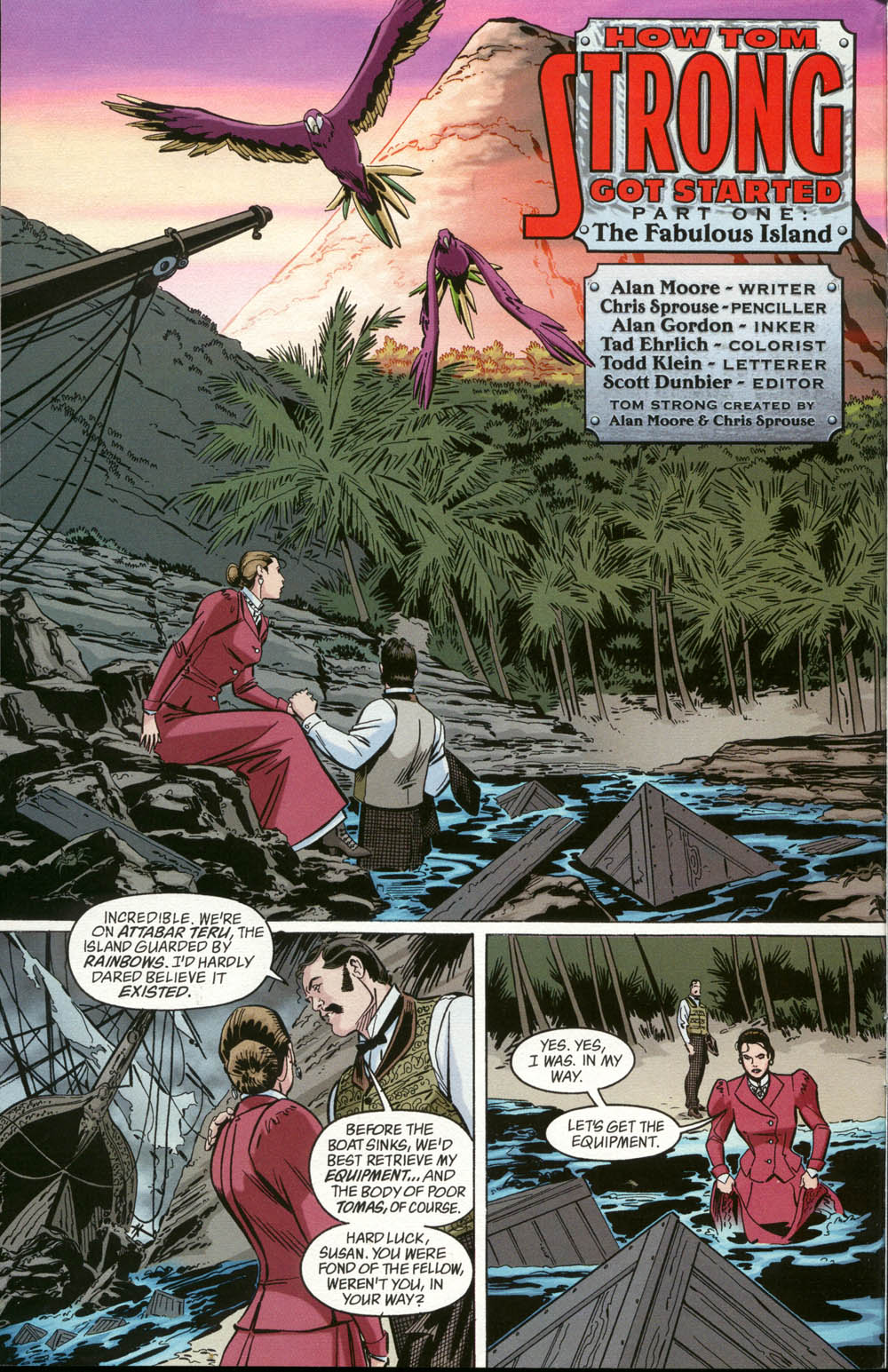 Read online Tom Strong comic -  Issue #1 - 5