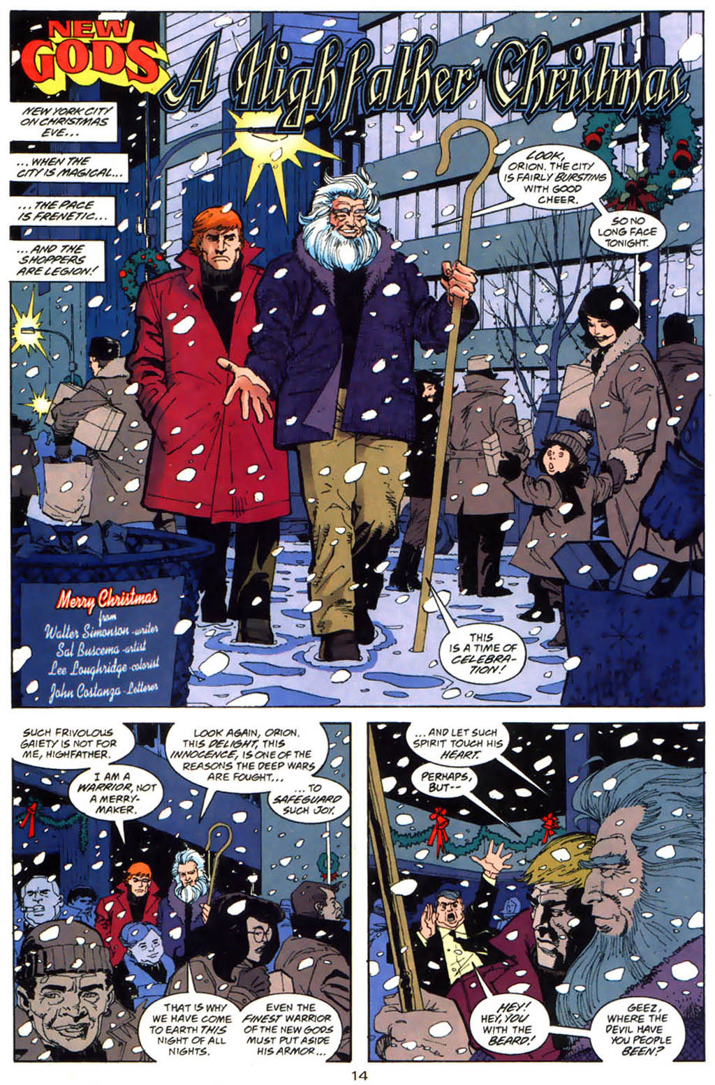 Read online DC Universe Holiday Bash comic -  Issue #1 - 16