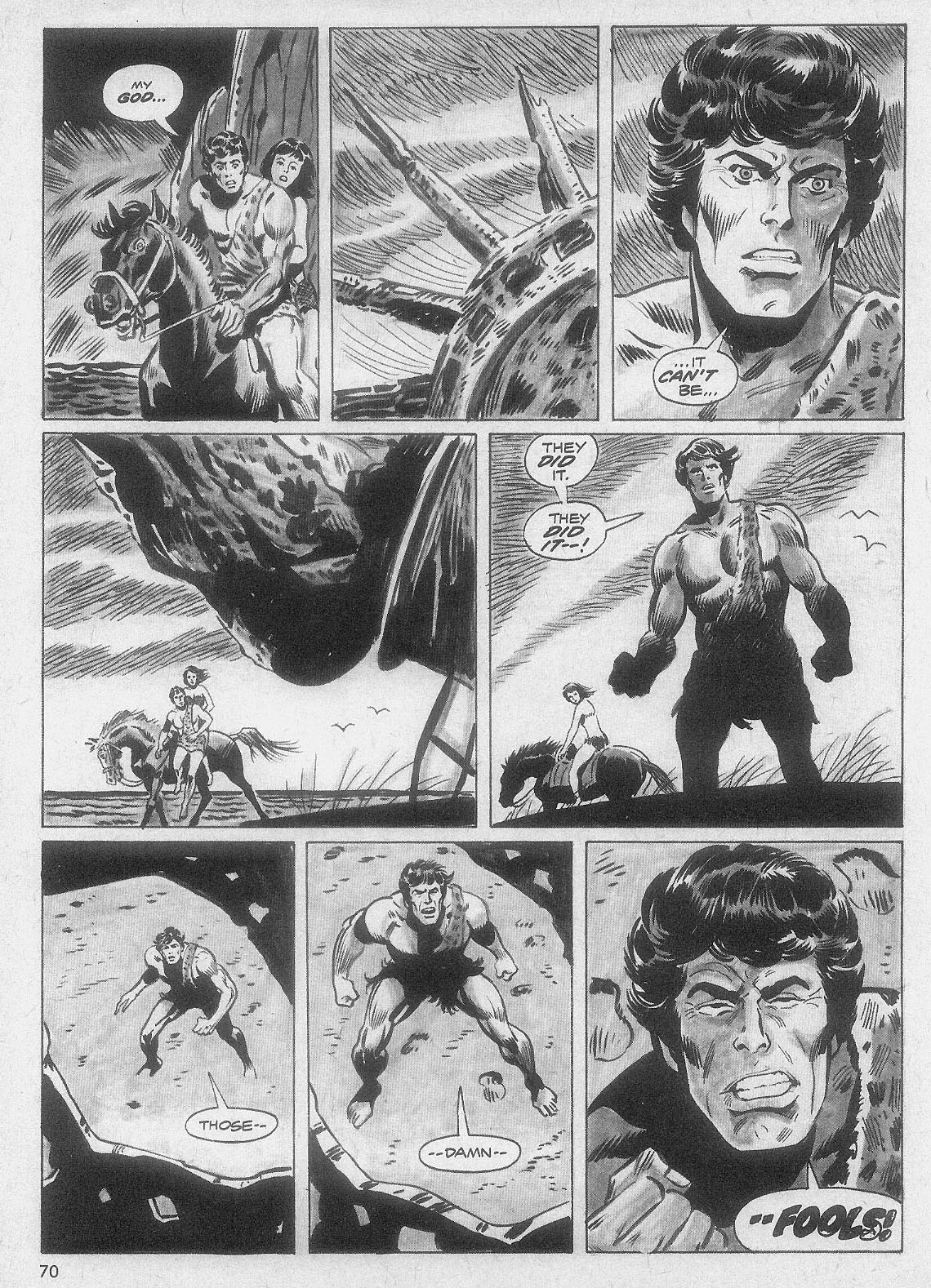 Read online Planet of the Apes comic -  Issue #6 - 65