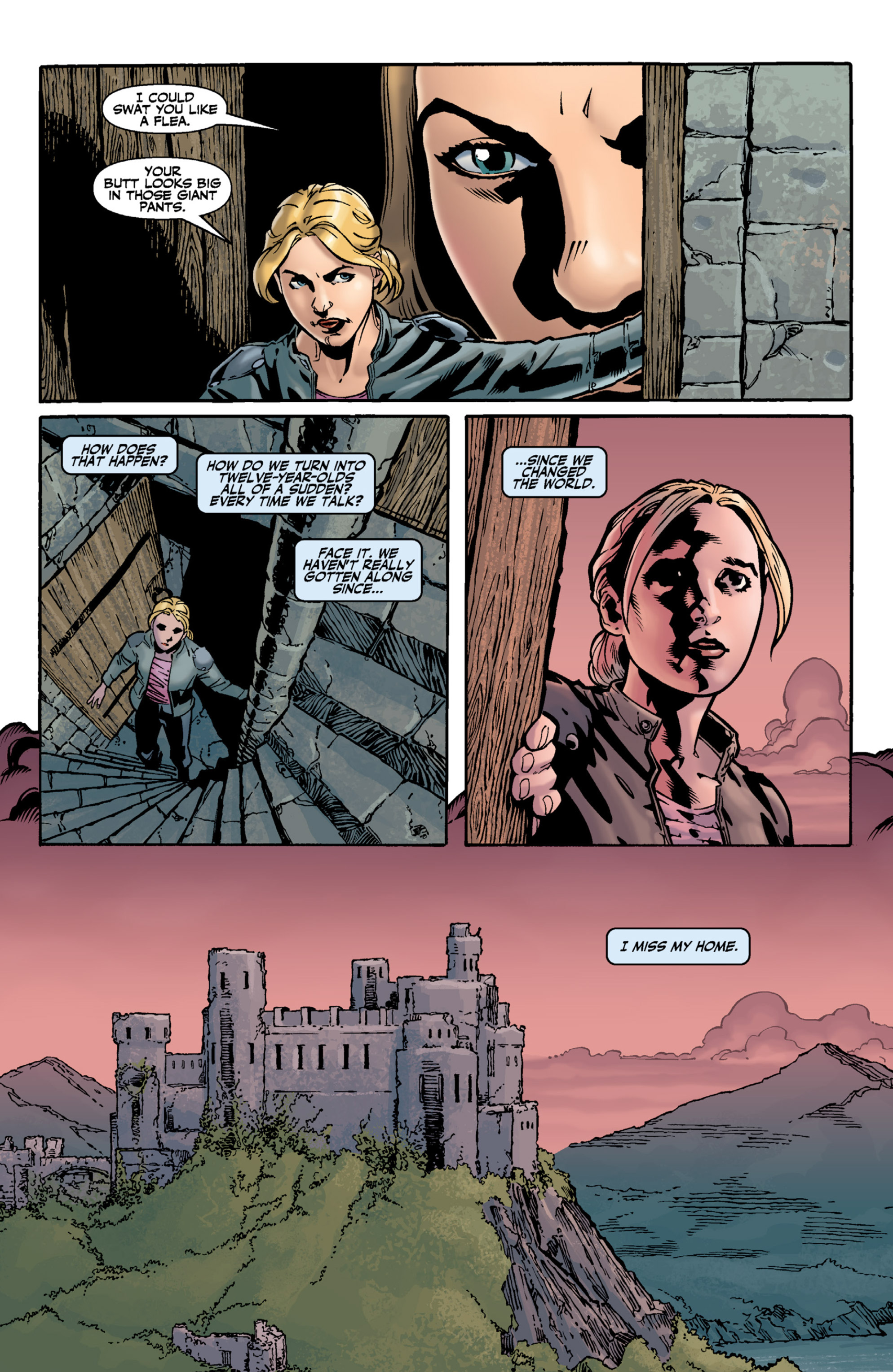 Read online Buffy the Vampire Slayer Season Eight comic -  Issue # _TPB 1 - The Long Way Home - 25