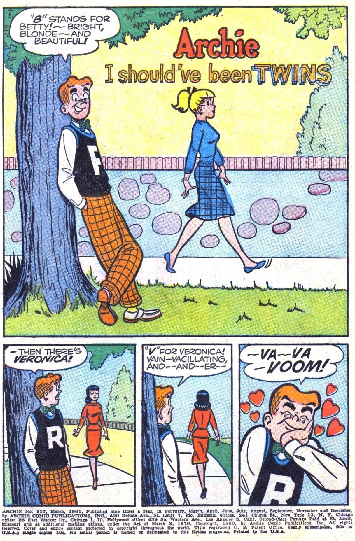 Read online Archie (1960) comic -  Issue #117 - 3