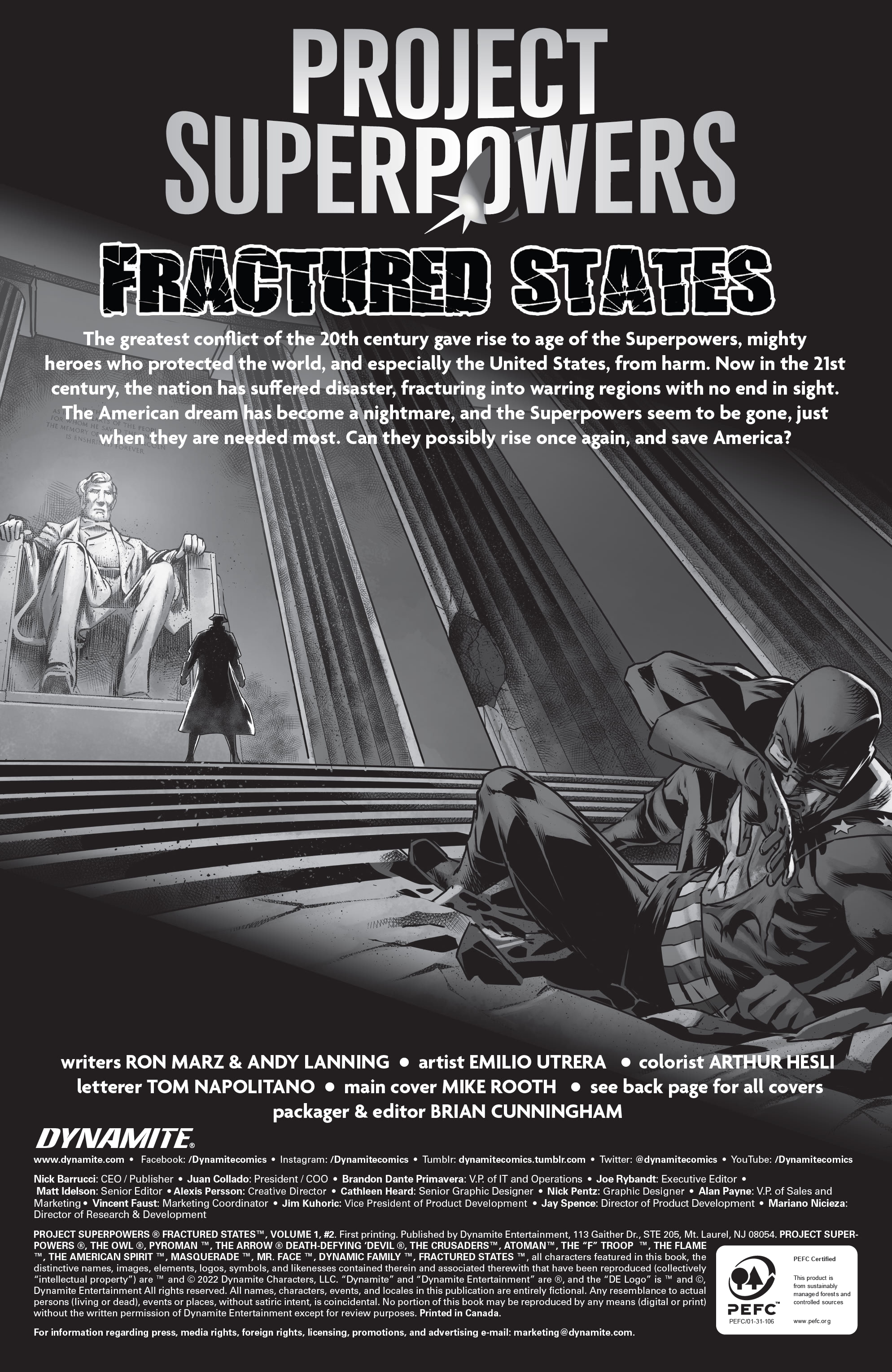 Read online Project Superpowers: Fractured States comic -  Issue #2 - 6