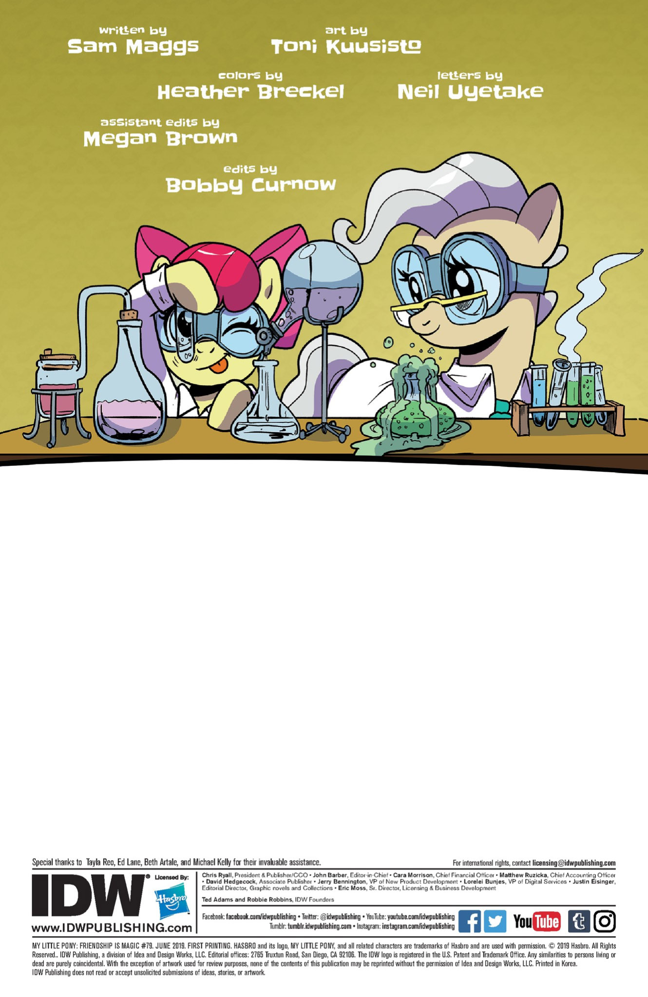 Read online My Little Pony: Friendship is Magic comic -  Issue #79 - 2