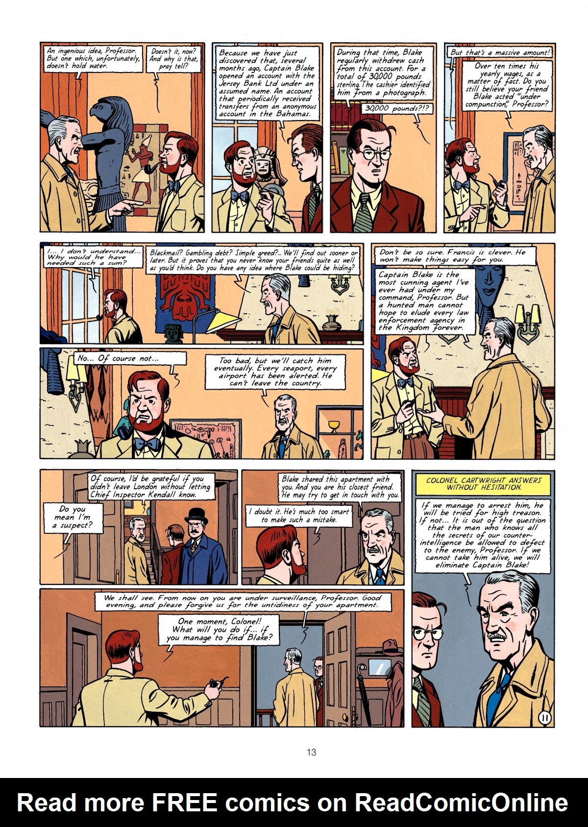 Read online Blake & Mortimer comic -  Issue #4 - 15