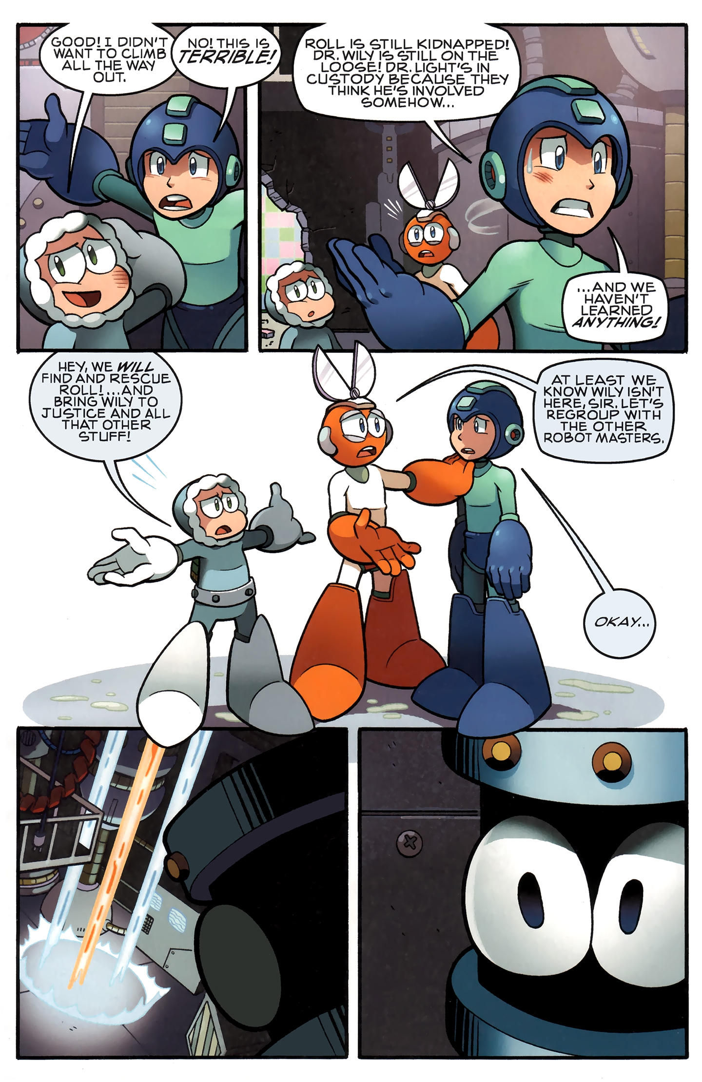 Read online Mega Man comic -  Issue #7 - 7