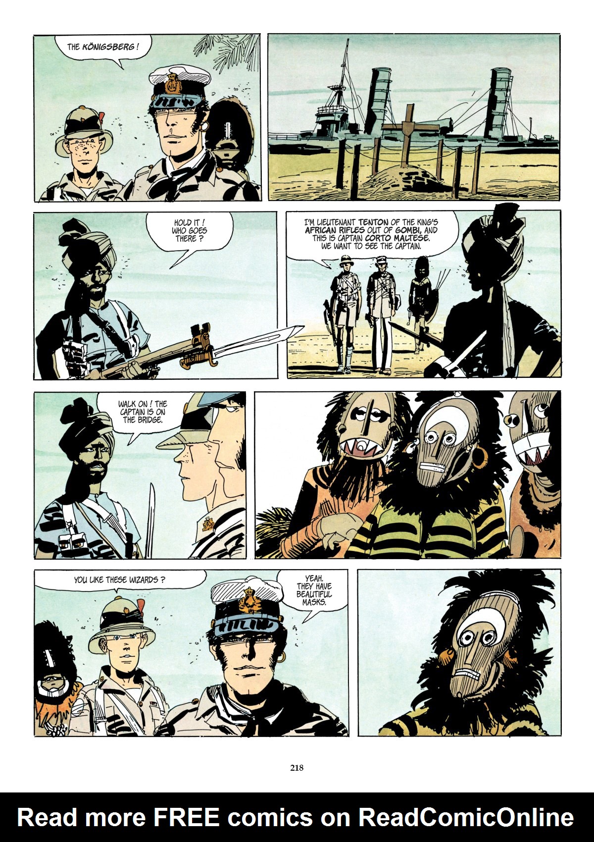 Read online Corto Maltese comic -  Issue # TPB 8 (Part 2) - 80