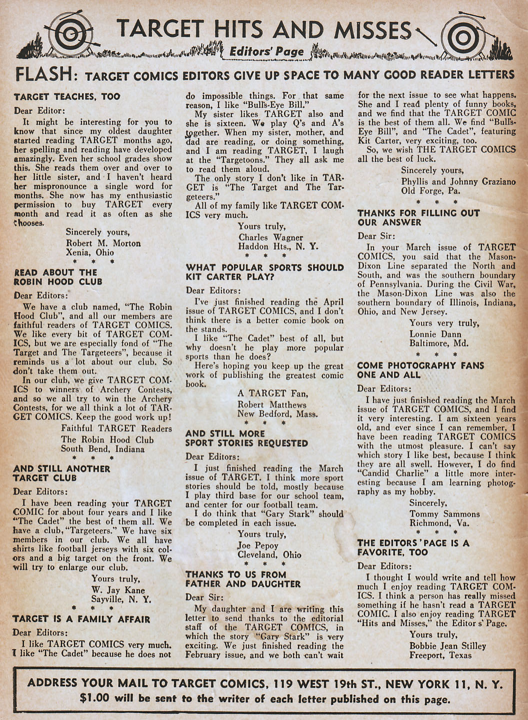 Read online Target Comics comic -  Issue #85 - 2