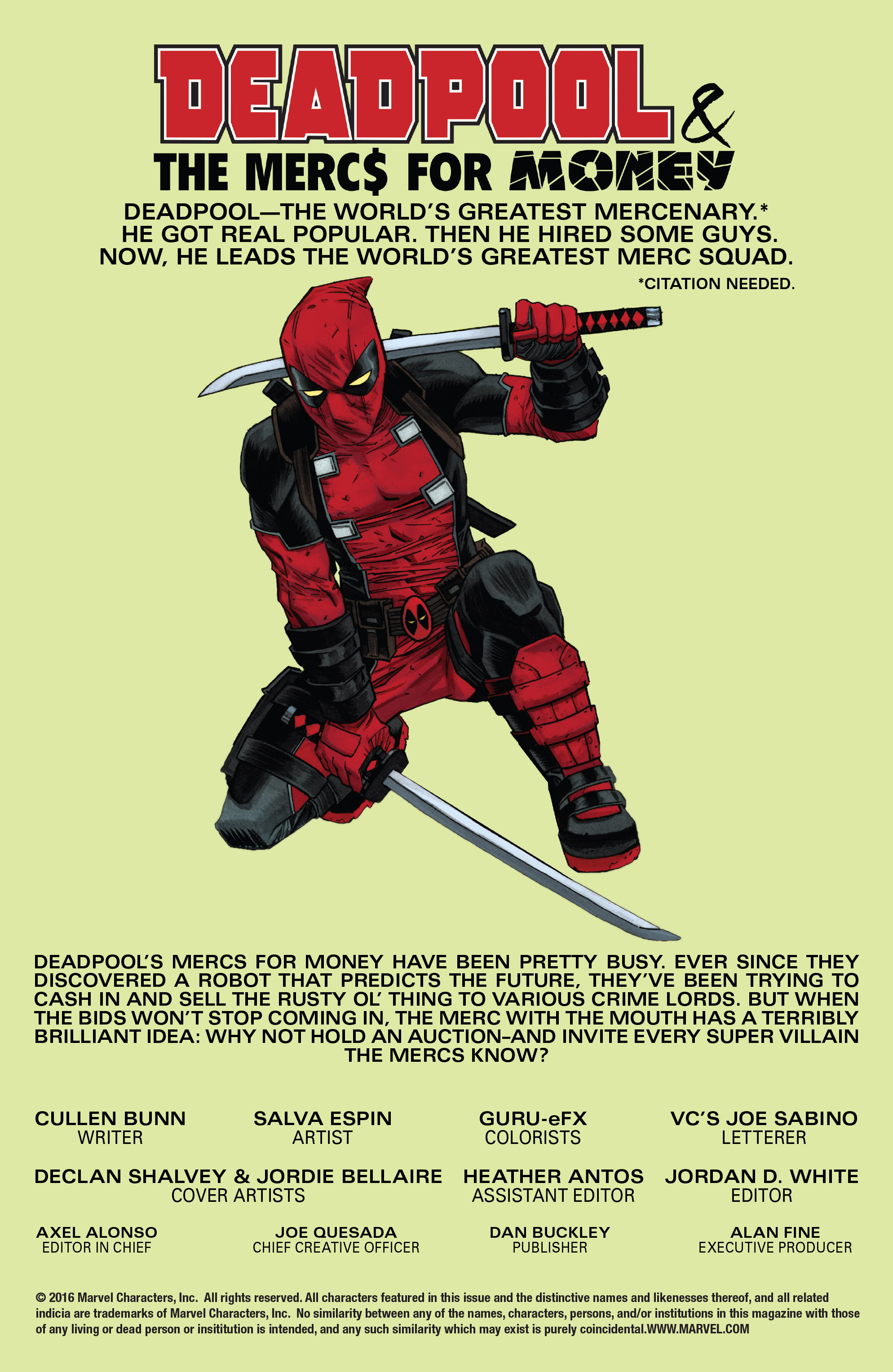 Read online Deadpool & the Mercs For Money comic -  Issue #3 - 2