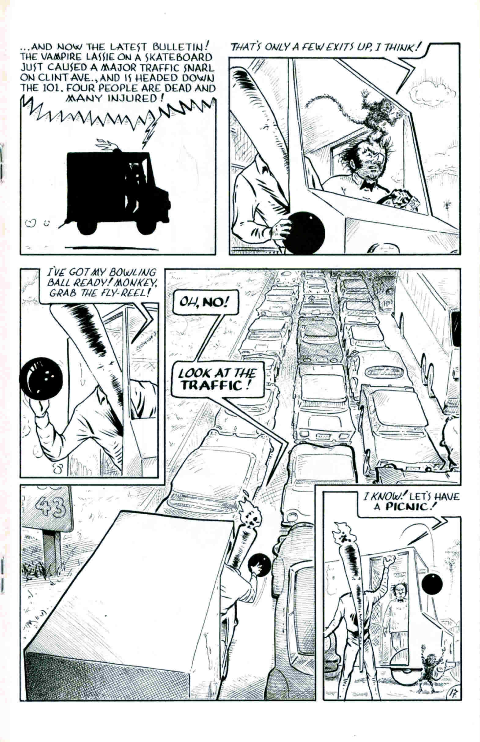 Read online Flaming Carrot & Reid Fleming, World's Toughest Milkman comic -  Issue # Full - 17