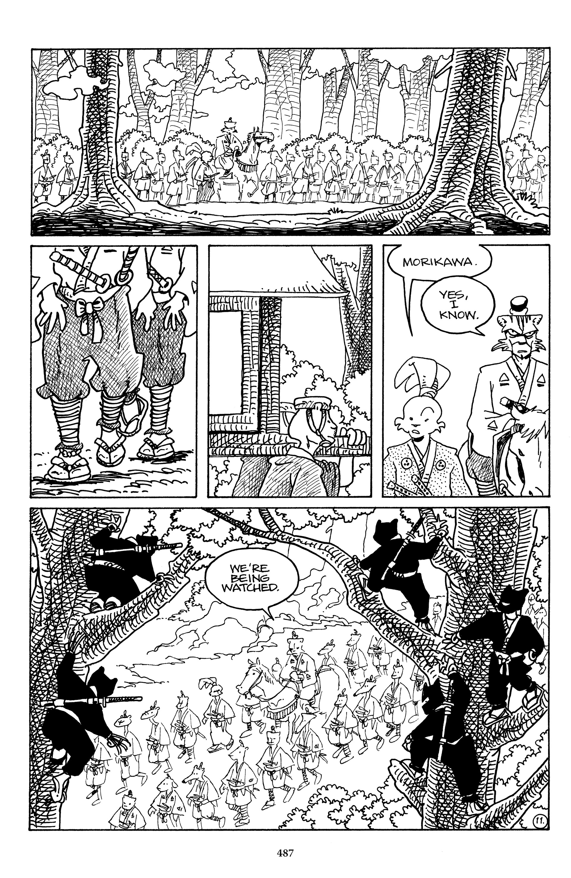 Read online The Usagi Yojimbo Saga (2021) comic -  Issue # TPB 6 (Part 5) - 87