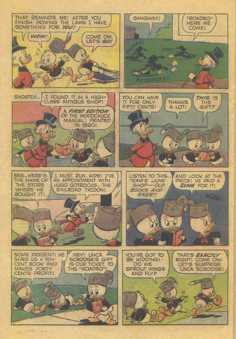 Read online Huey, Dewey, and Louie Junior Woodchucks comic -  Issue #6 - 22