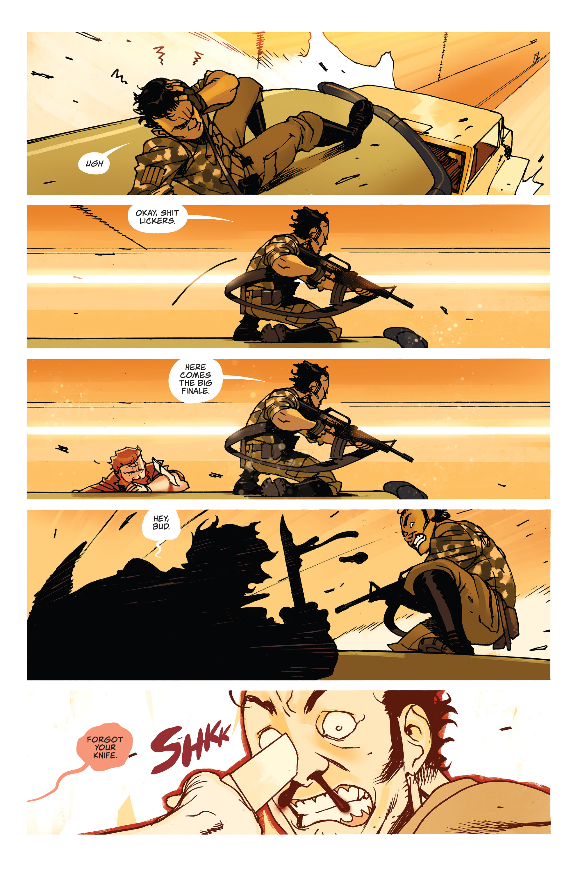 Read online Death Or Glory comic -  Issue #11 - 15