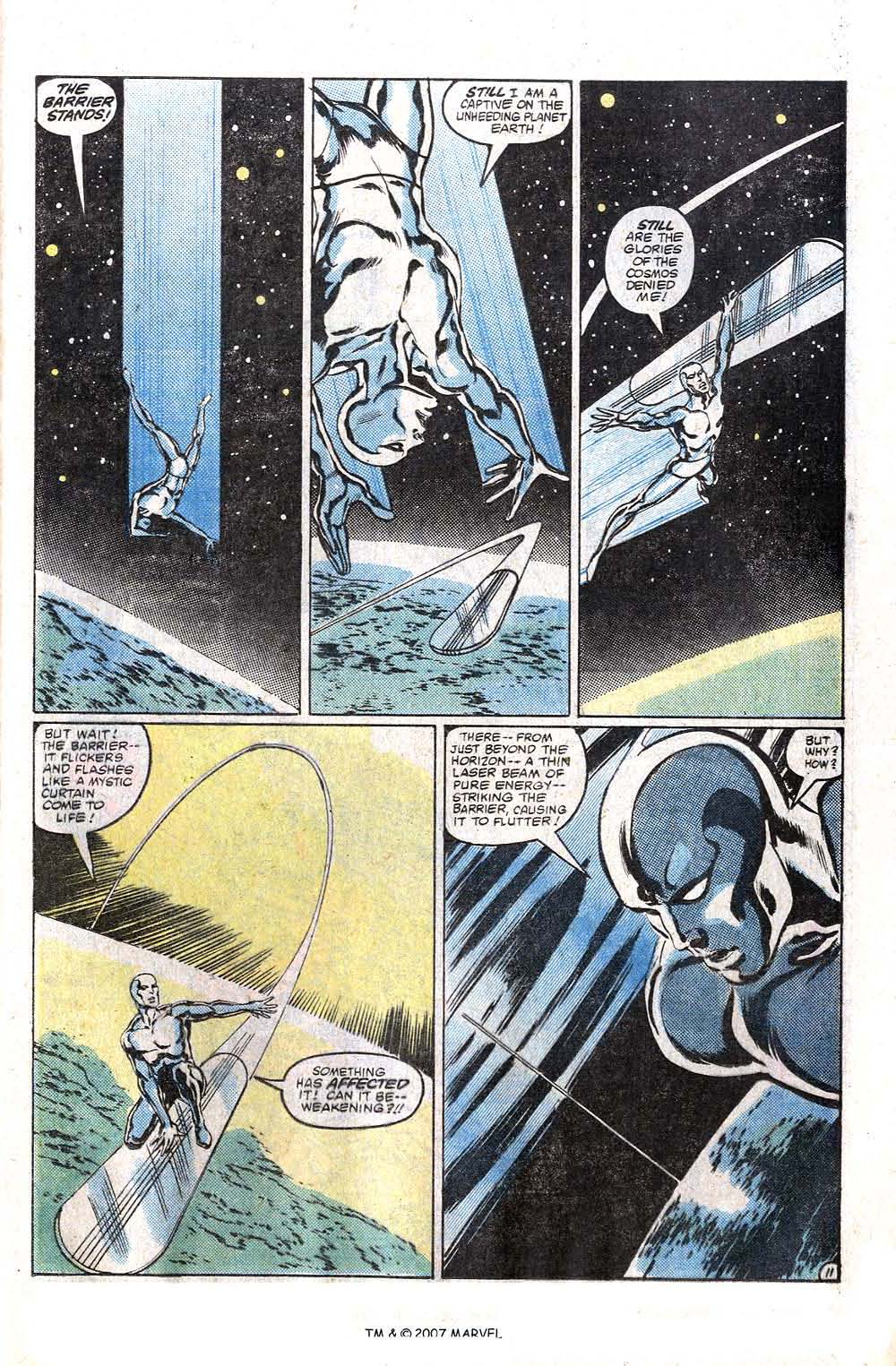 Read online Silver Surfer (1982) comic -  Issue # Full - 13