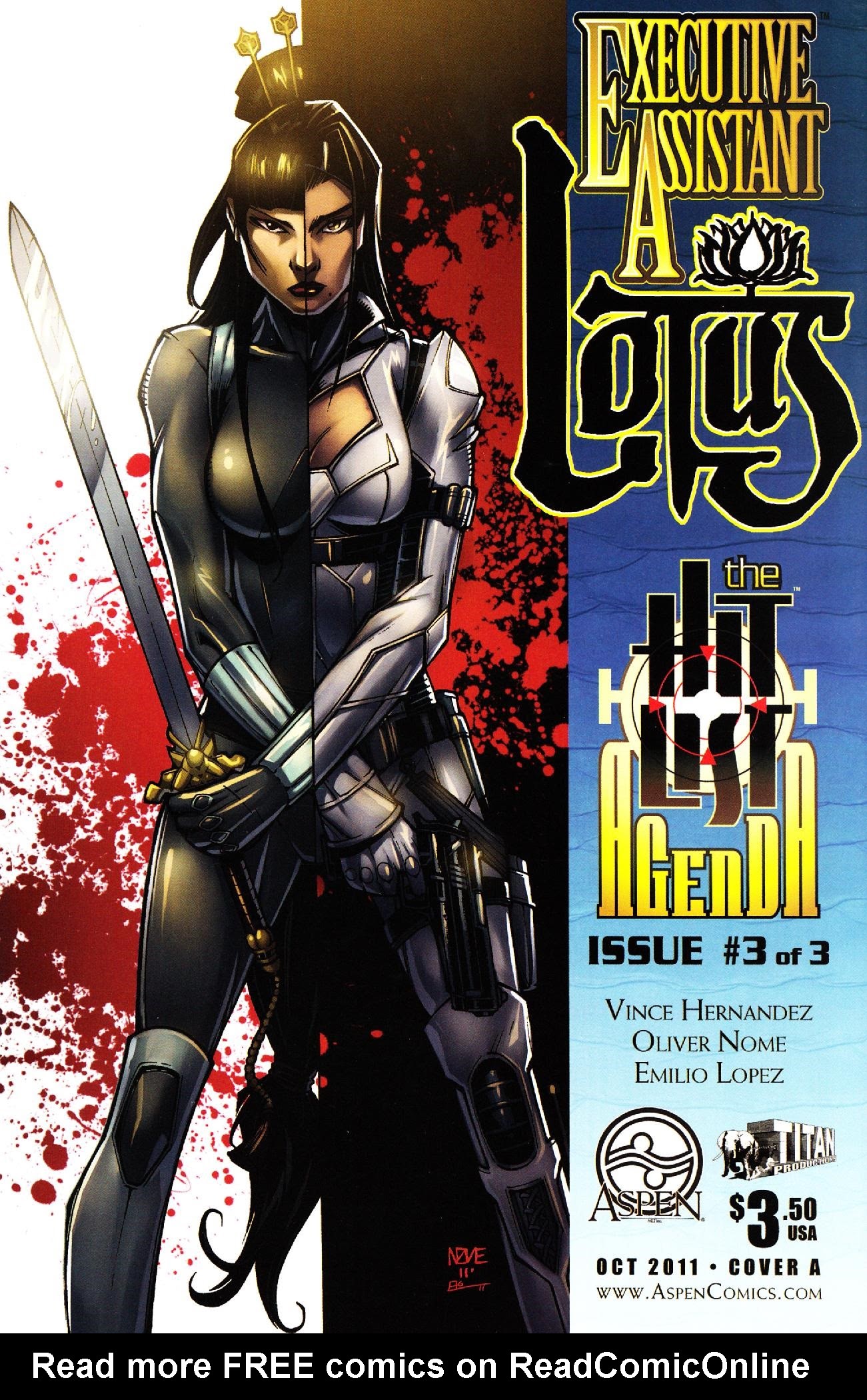Read online Executive Assistant Lotus comic -  Issue #3 - 1