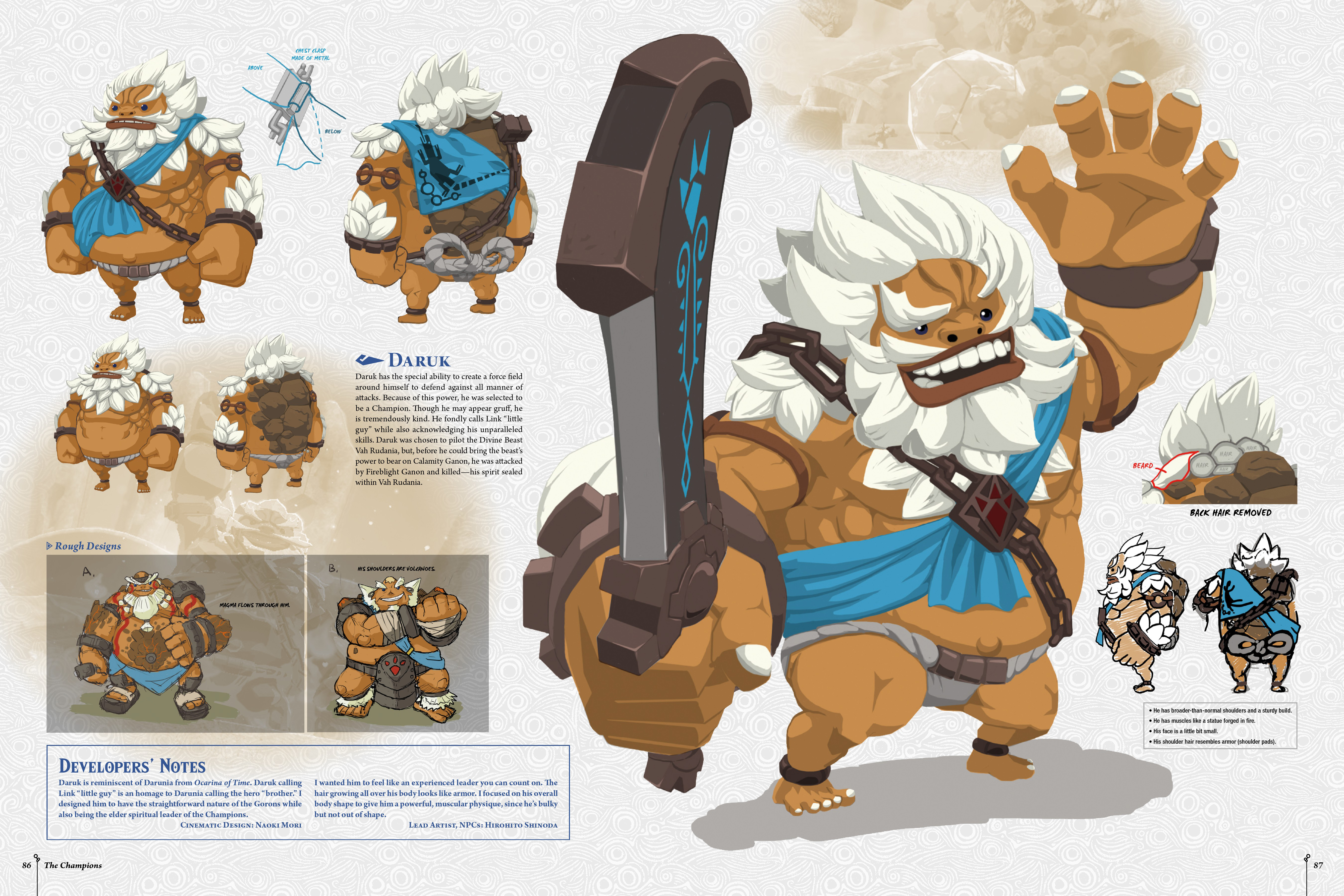 Read online The Legend of Zelda: Breath of the Wild–Creating A Champion comic -  Issue # TPB (Part 1) - 67
