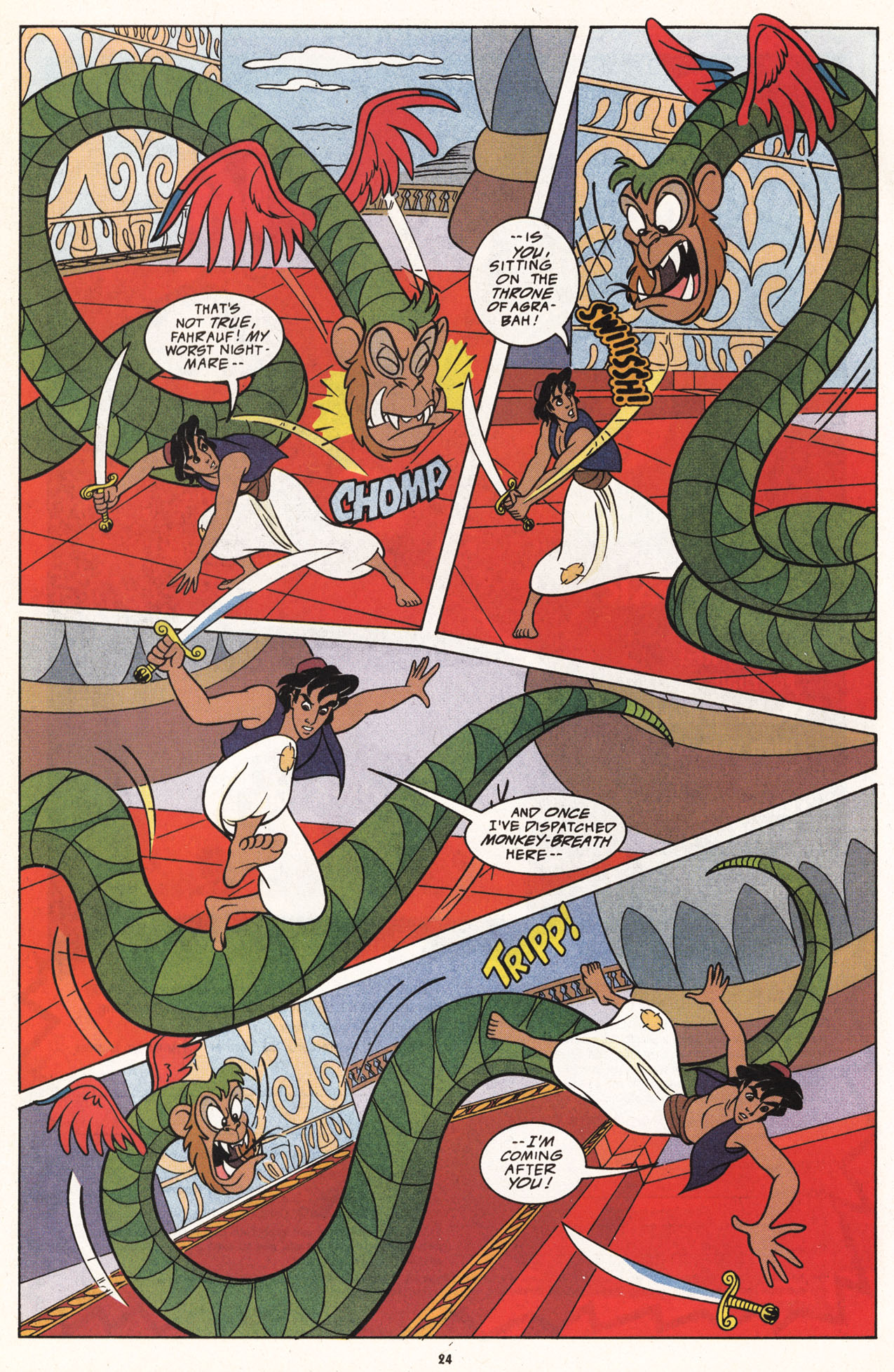 Read online Disney's Aladdin comic -  Issue #3 - 26