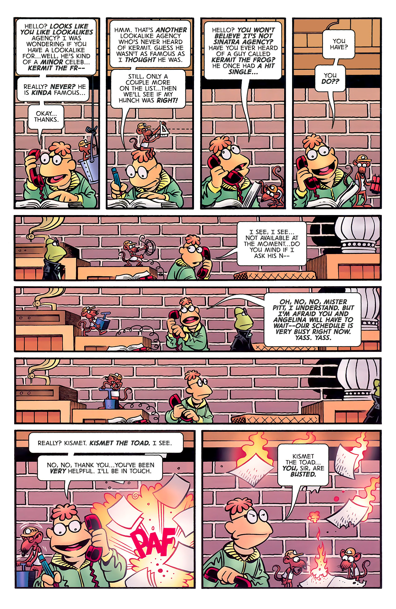 Read online The Muppet Show: The Treasure of Peg-Leg Wilson comic -  Issue #2 - 15
