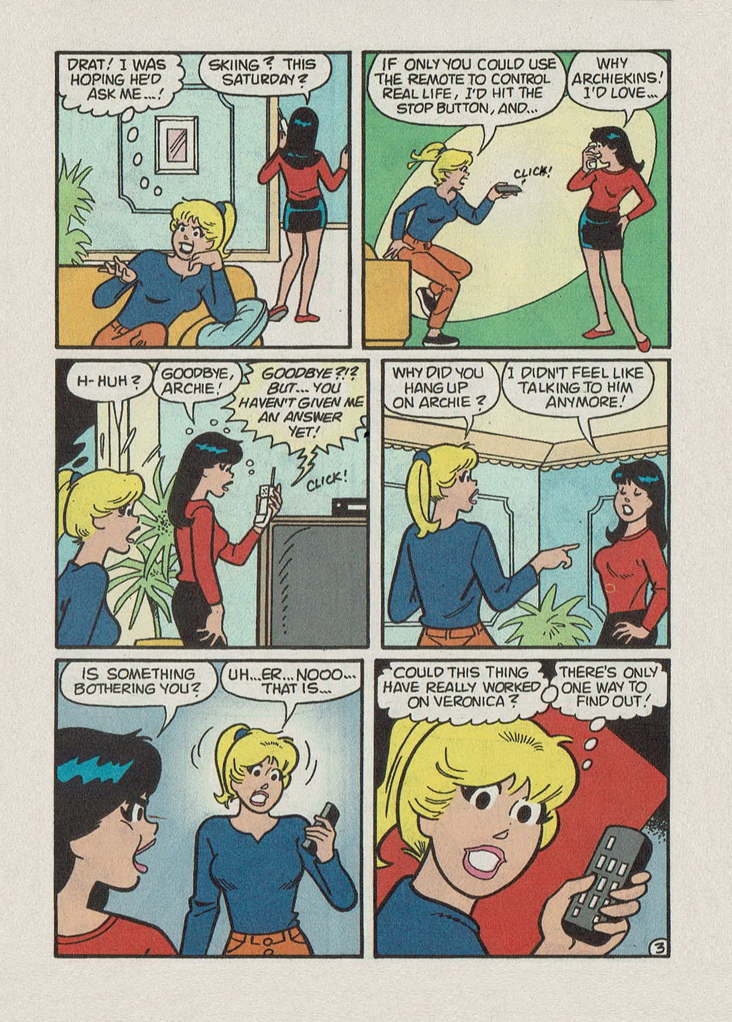 Read online Betty and Veronica Digest Magazine comic -  Issue #165 - 87