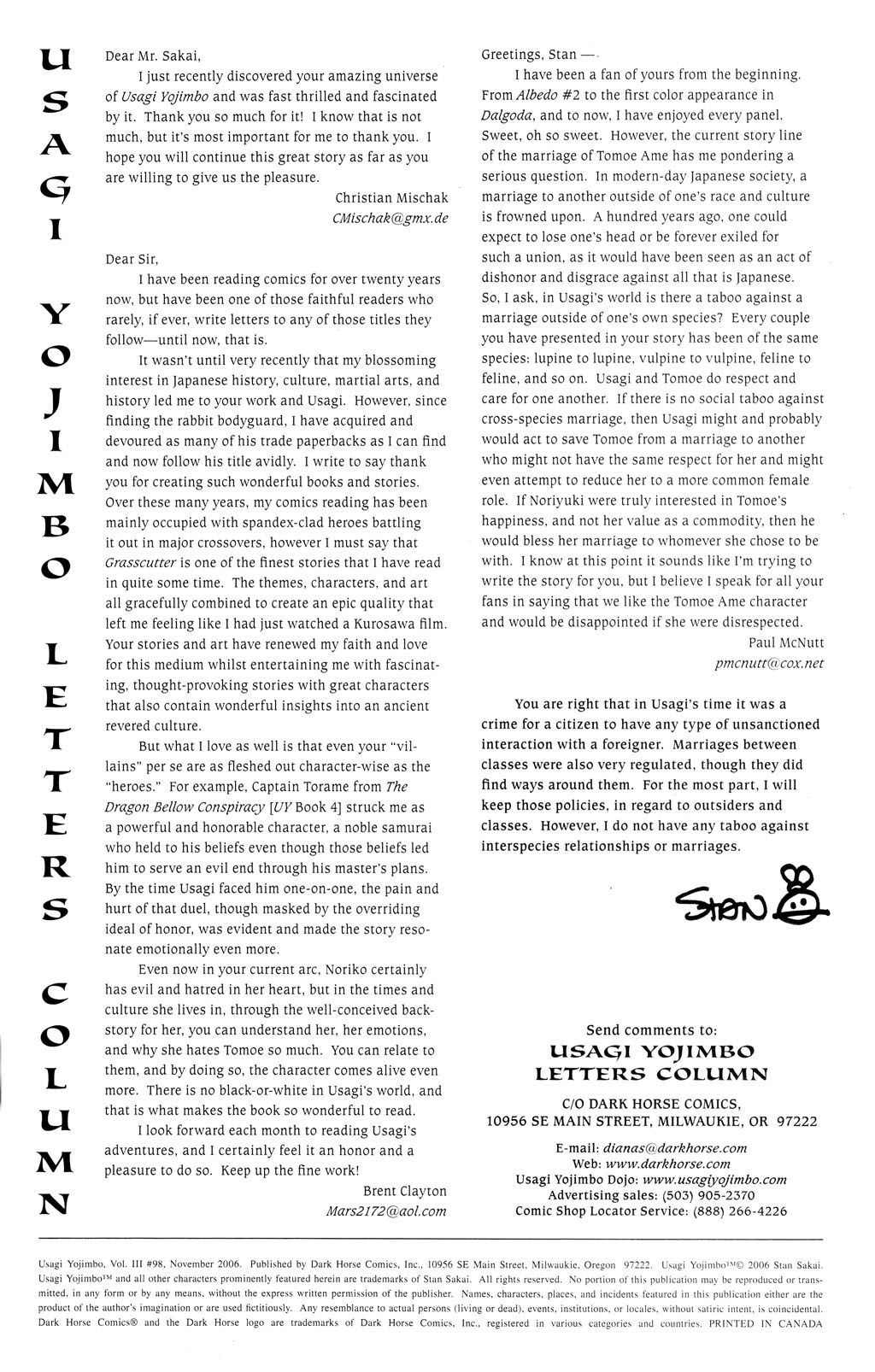 Read online Usagi Yojimbo (1996) comic -  Issue #98 - 27